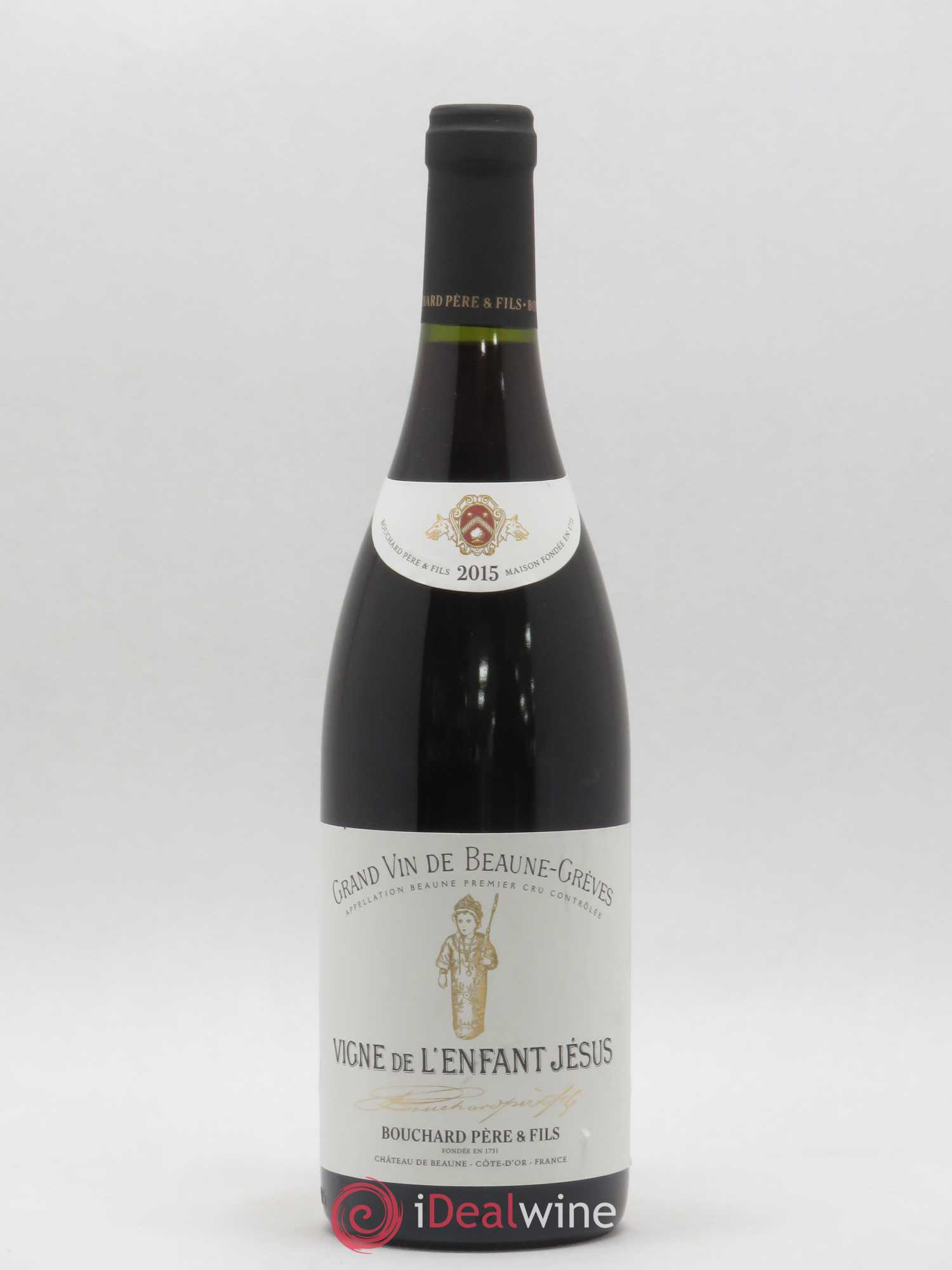 Beaune 1er Cru Grèves - Vigne de l'Enfant Jésus Bouchard Père & Fils 2015 - Lot de 1 bouteille - 0