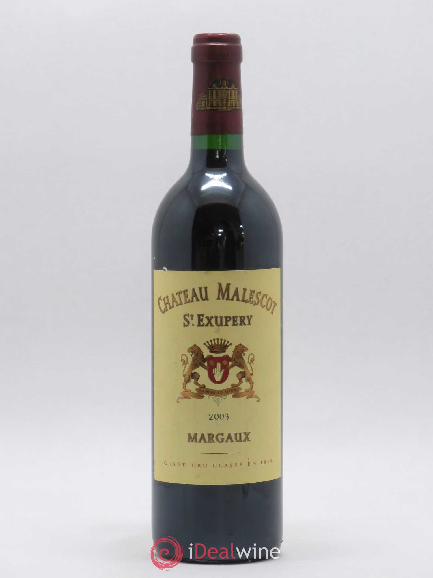 Château Malescot Saint-Exupéry 3ème Grand Cru Classé 2003 - Lot de 1 bouteille - 0