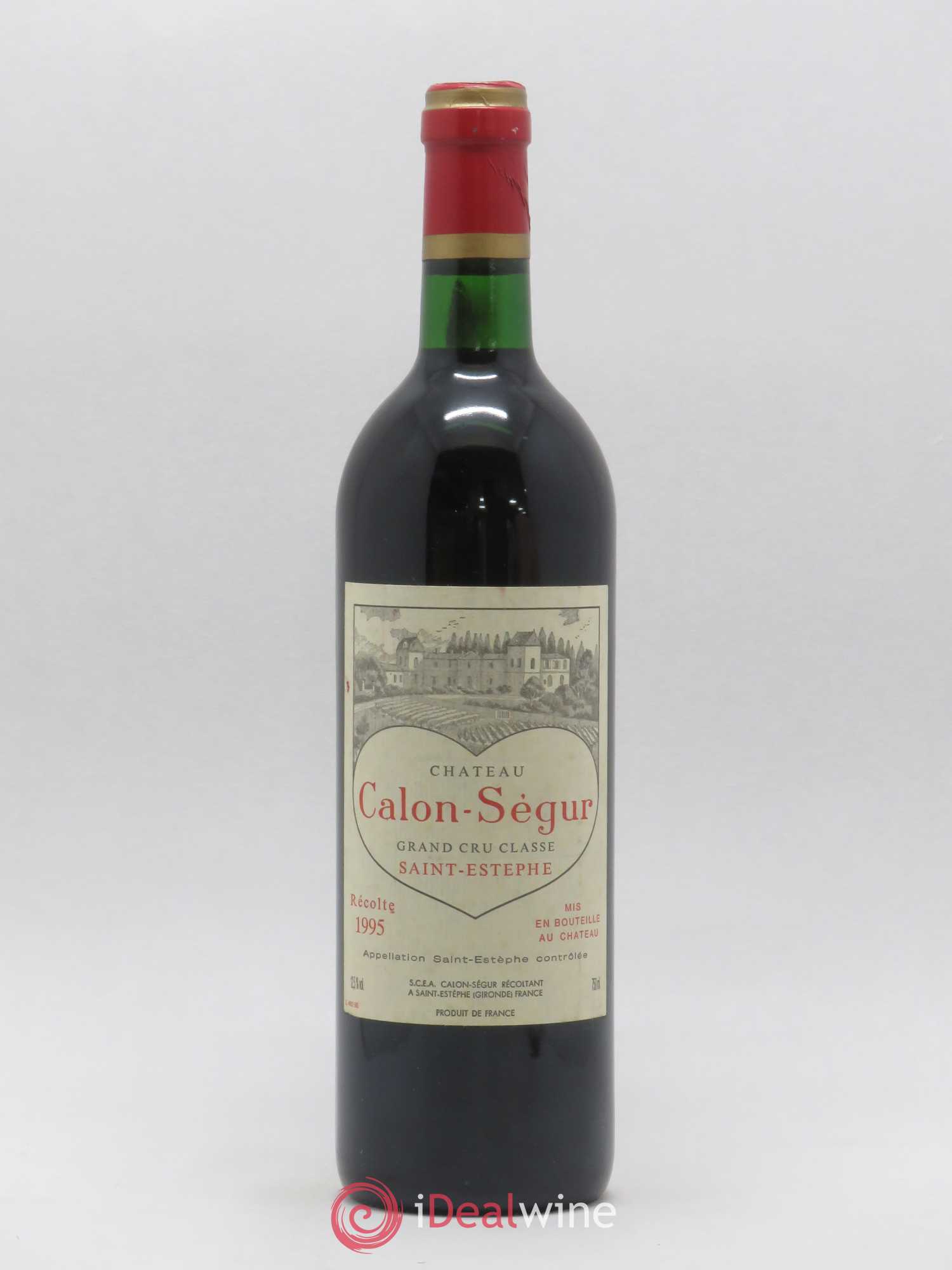 Château Calon Ségur 3ème Grand Cru Classé 1995 - Lot de 1 bouteille - 0