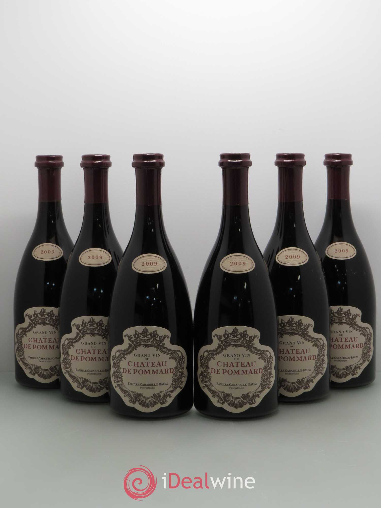 Pommard Château de Pommard (sans prix de réserve) 2009 - Lot de 6 bouteilles - 0
