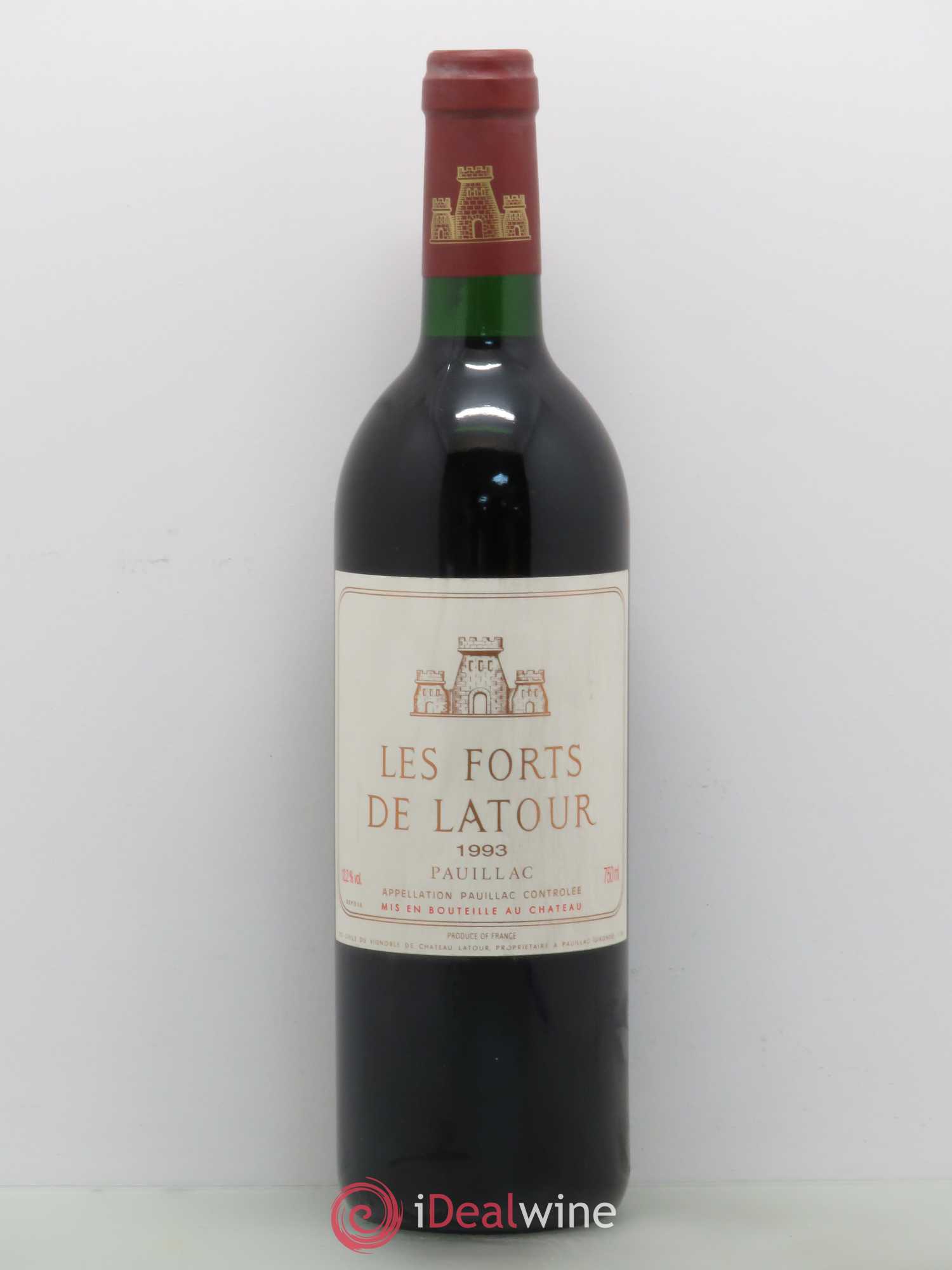 Les Forts de Latour Second Vin (sans prix de réserve) 1993 - Lot de 1 bouteille - 0
