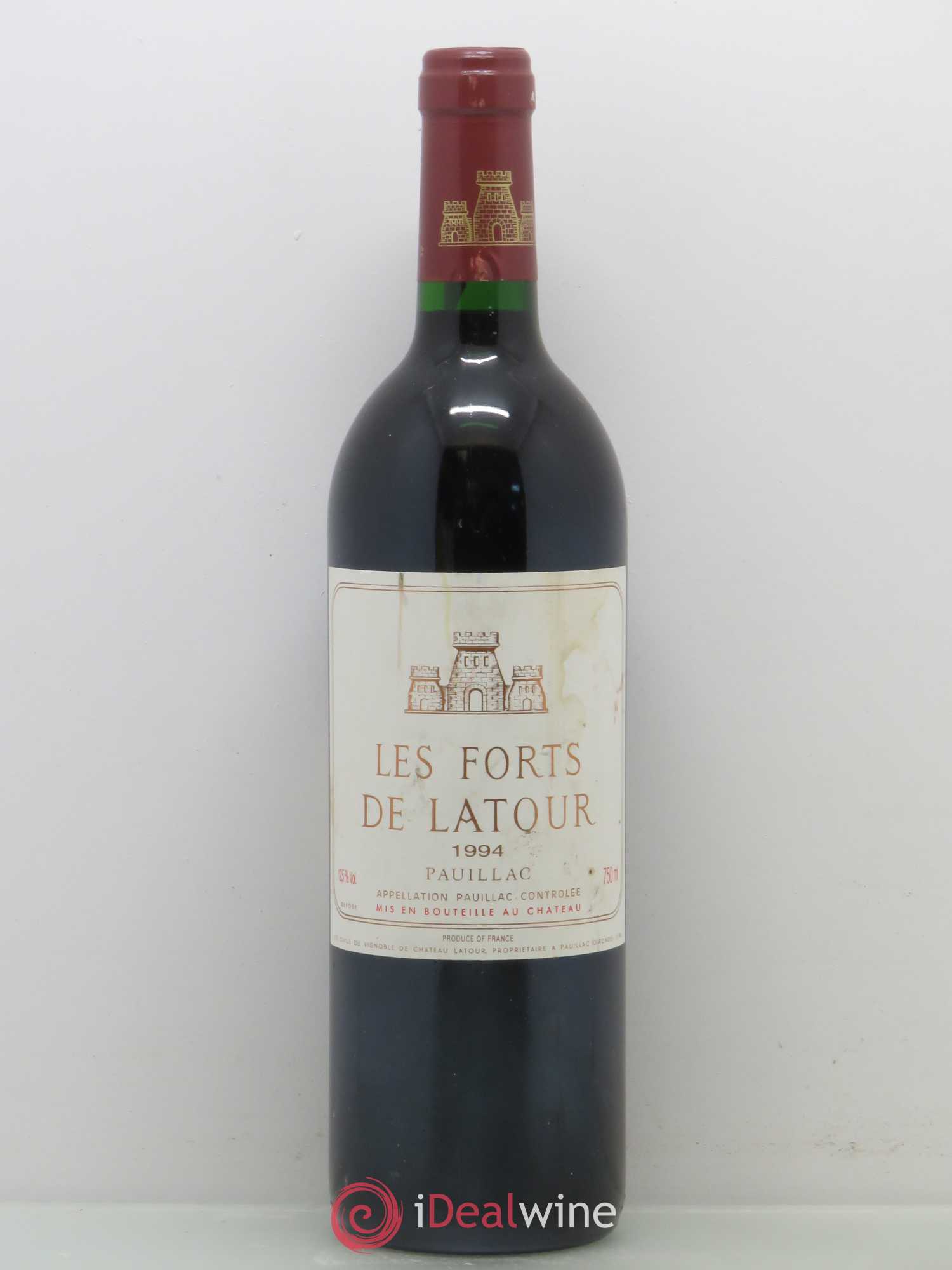 Les Forts de Latour Second Vin (sans prix de réserve) 1994 - Lot de 1 bouteille - 0