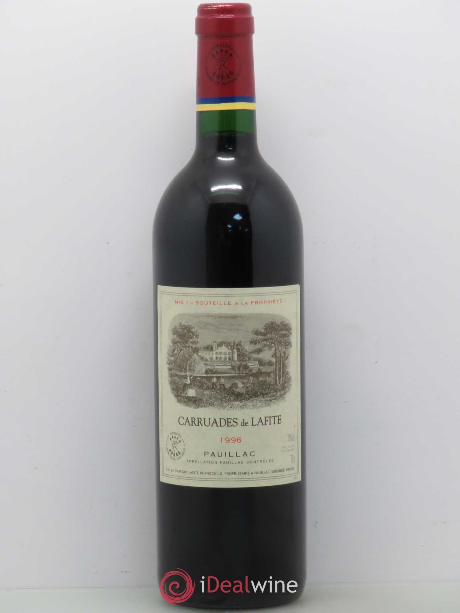 Carruades de Lafite Rothschild Second Vin (sans prix de réserve) 1996 - Lot de 1 bouteille - 0