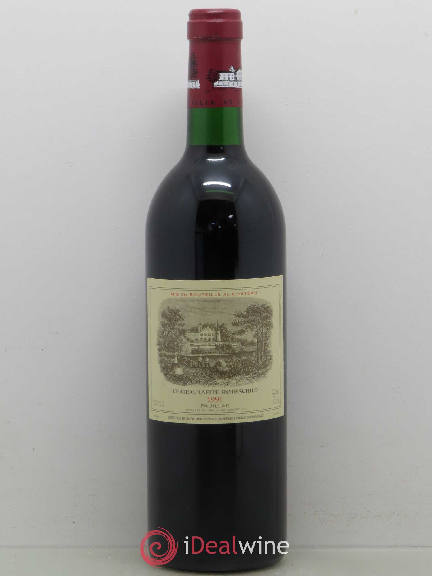 Château Lafite Rothschild 1er Grand Cru Classé (sans prix de réserve) 1991 - Lot de 1 bouteille - 0