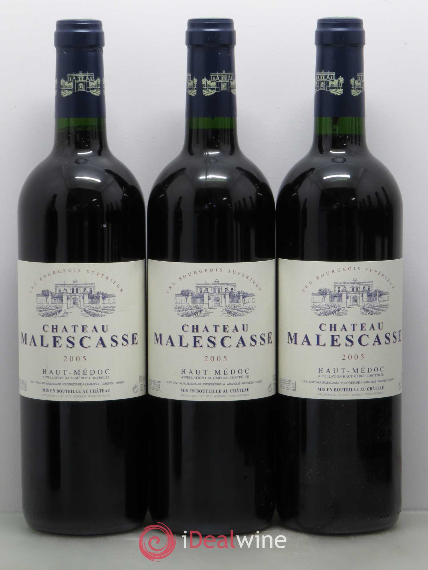 Château Malescasse Cru Bourgeois Exceptionnel (sans prix de réserve) 2005 - Lot de 12 bouteilles - 2