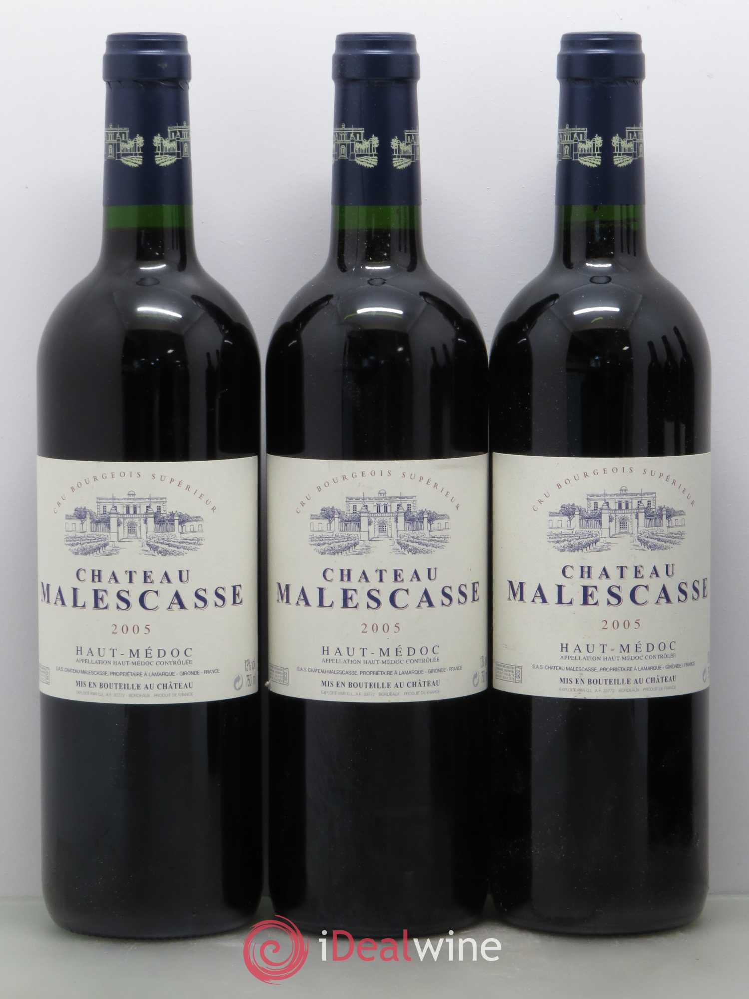 Château Malescasse Cru Bourgeois Exceptionnel (sans prix de réserve) 2005 - Lot de 12 bouteilles - 3