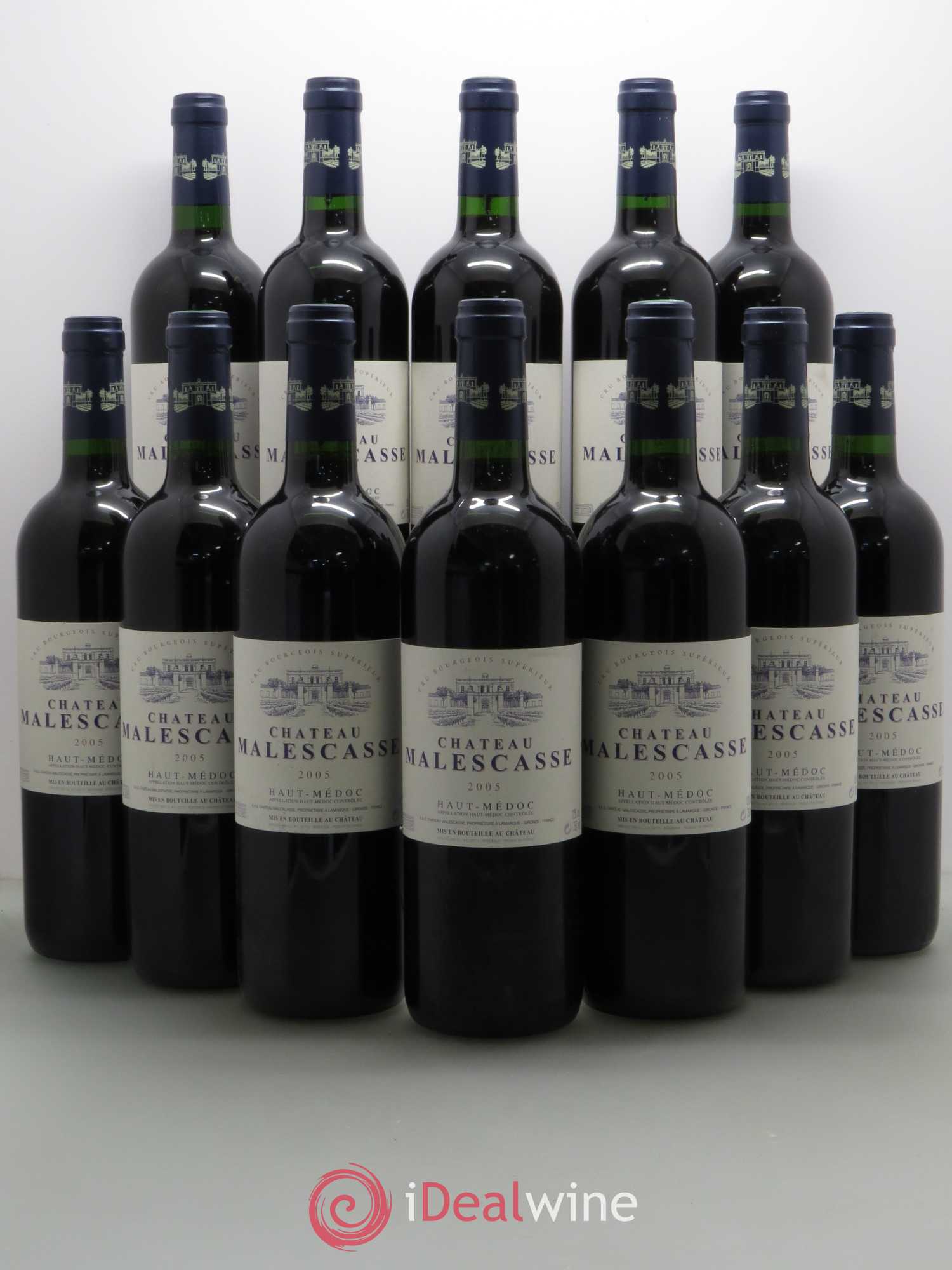 Château Malescasse Cru Bourgeois Exceptionnel (sans prix de réserve) 2005 - Lot de 12 bouteilles - 0