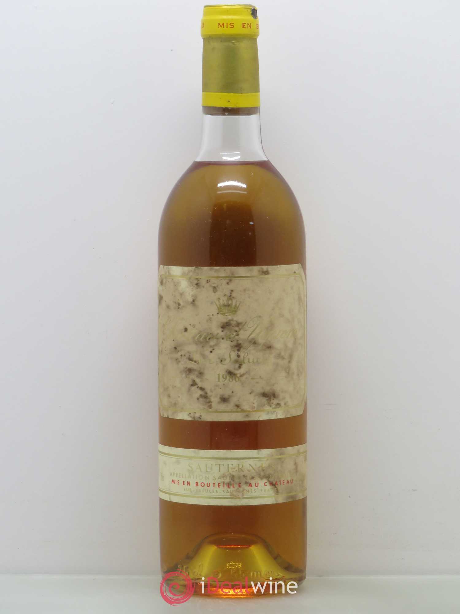 Château d' Yquem 1er Cru Classé Supérieur (senza prezzo di riserva) 1986 - Lotto di 1 bottiglia - 0