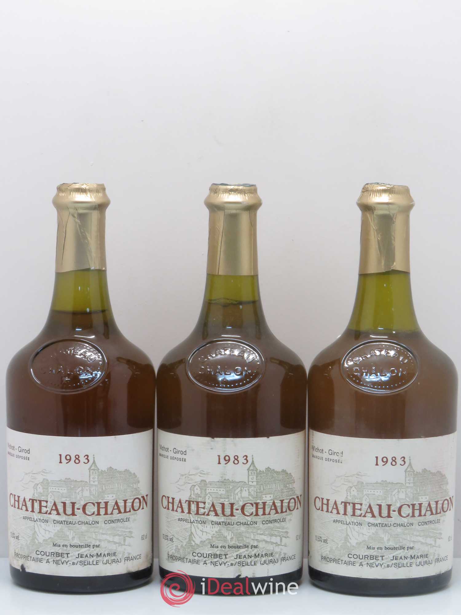 Château-Chalon Courbet (sans prix de réserve) 1983 - Posten von 3 Flaschen - 0