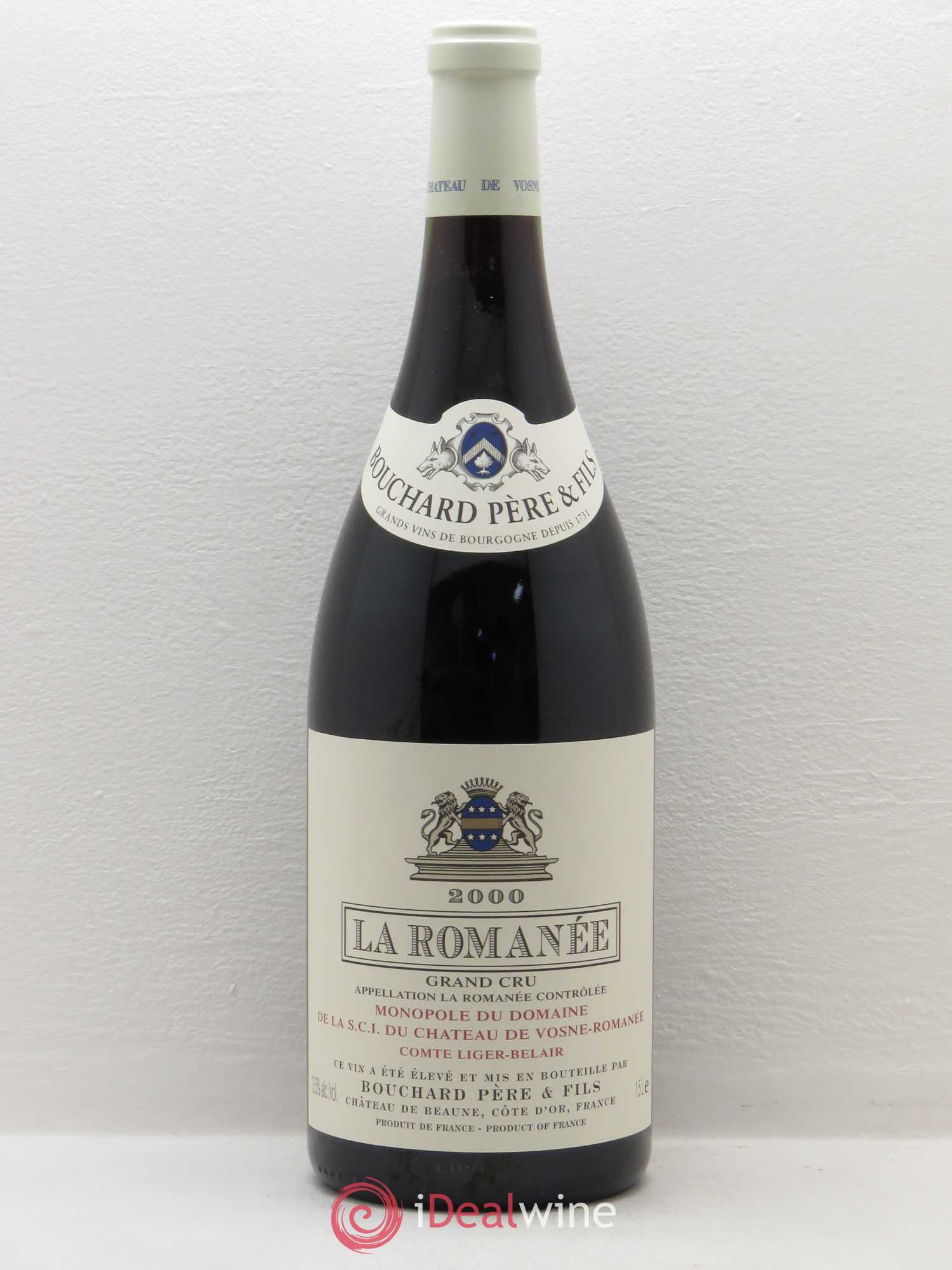 La Romanée Grand Cru Comte Liger-Belair (Domaine du) 2000 - Lot de 1 magnum - 0