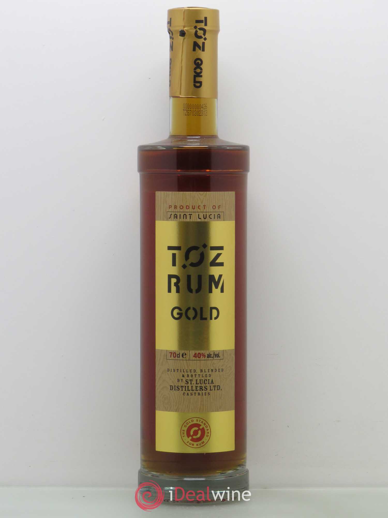 Rhum Sainte Lucie Toz Gold Ste Lucie Distillers Group (sans prix de réserve) - Posten von 1 Flasche - 0