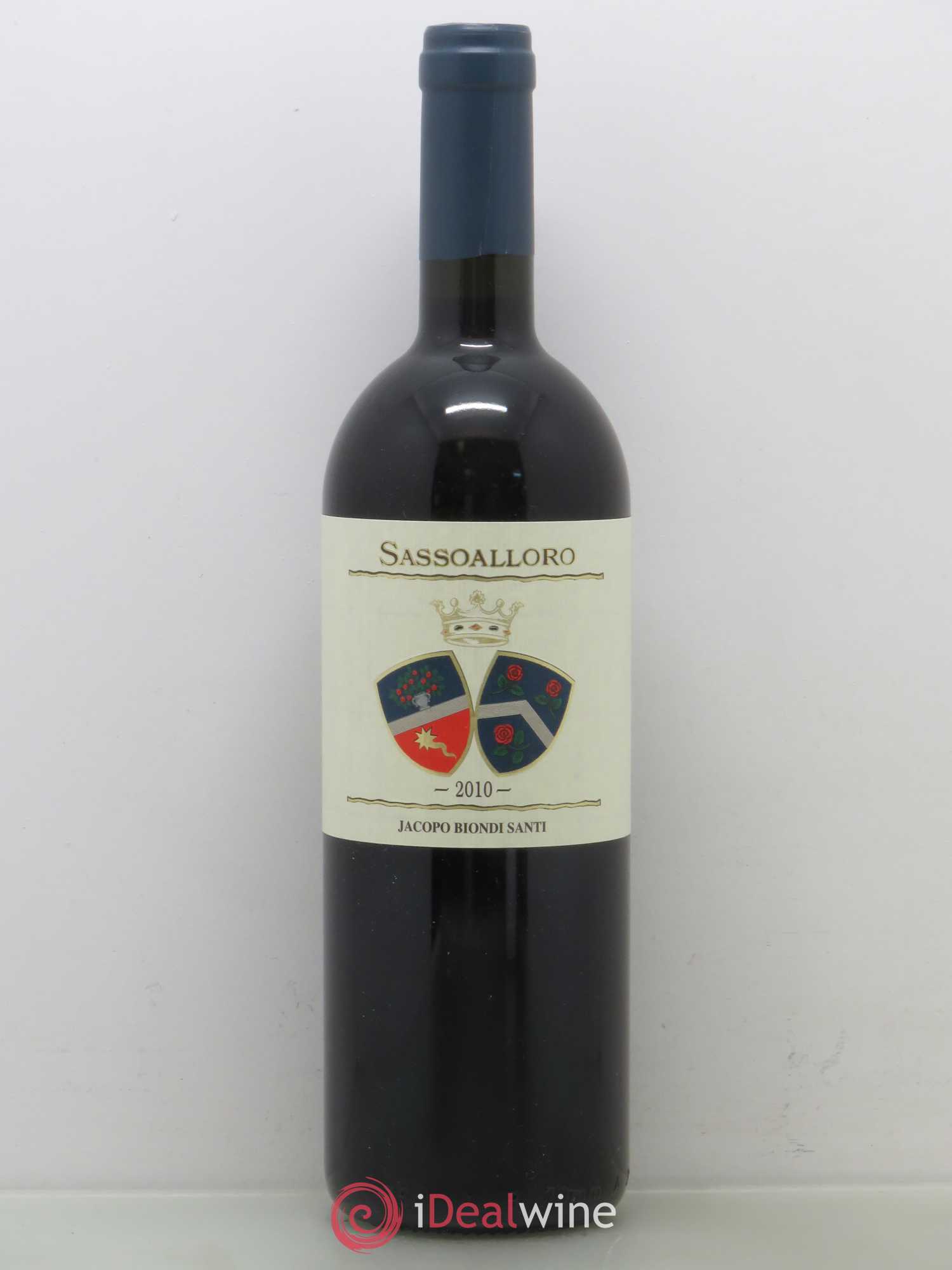 Italie Jacopo Biondi Santi Sassoalloro 2010 - Posten von 1 Flasche - 0