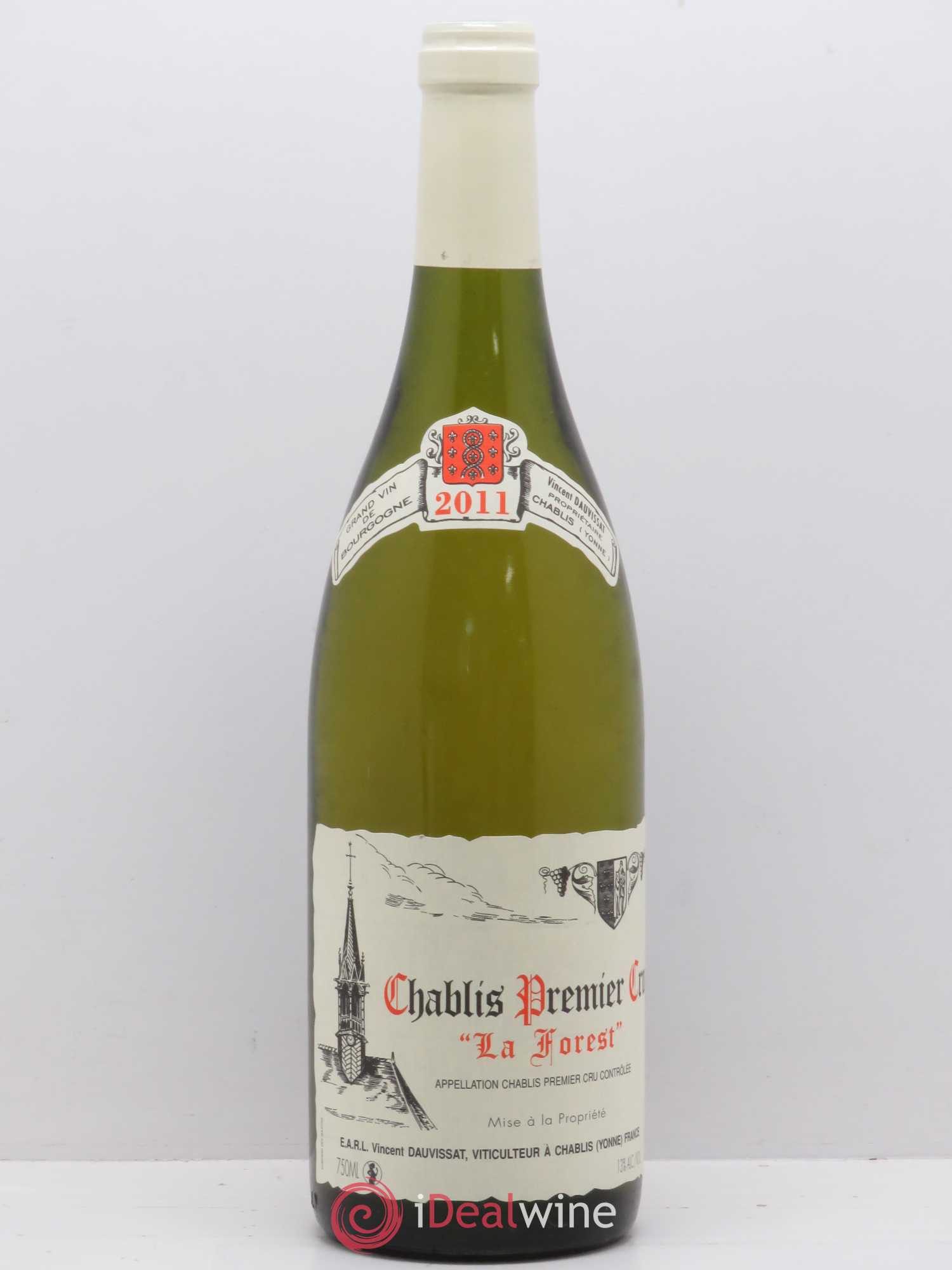 Chablis 1er Cru La Forest Vincent Dauvissat (Domaine) 2011 - Lot de 1 bouteille - 0