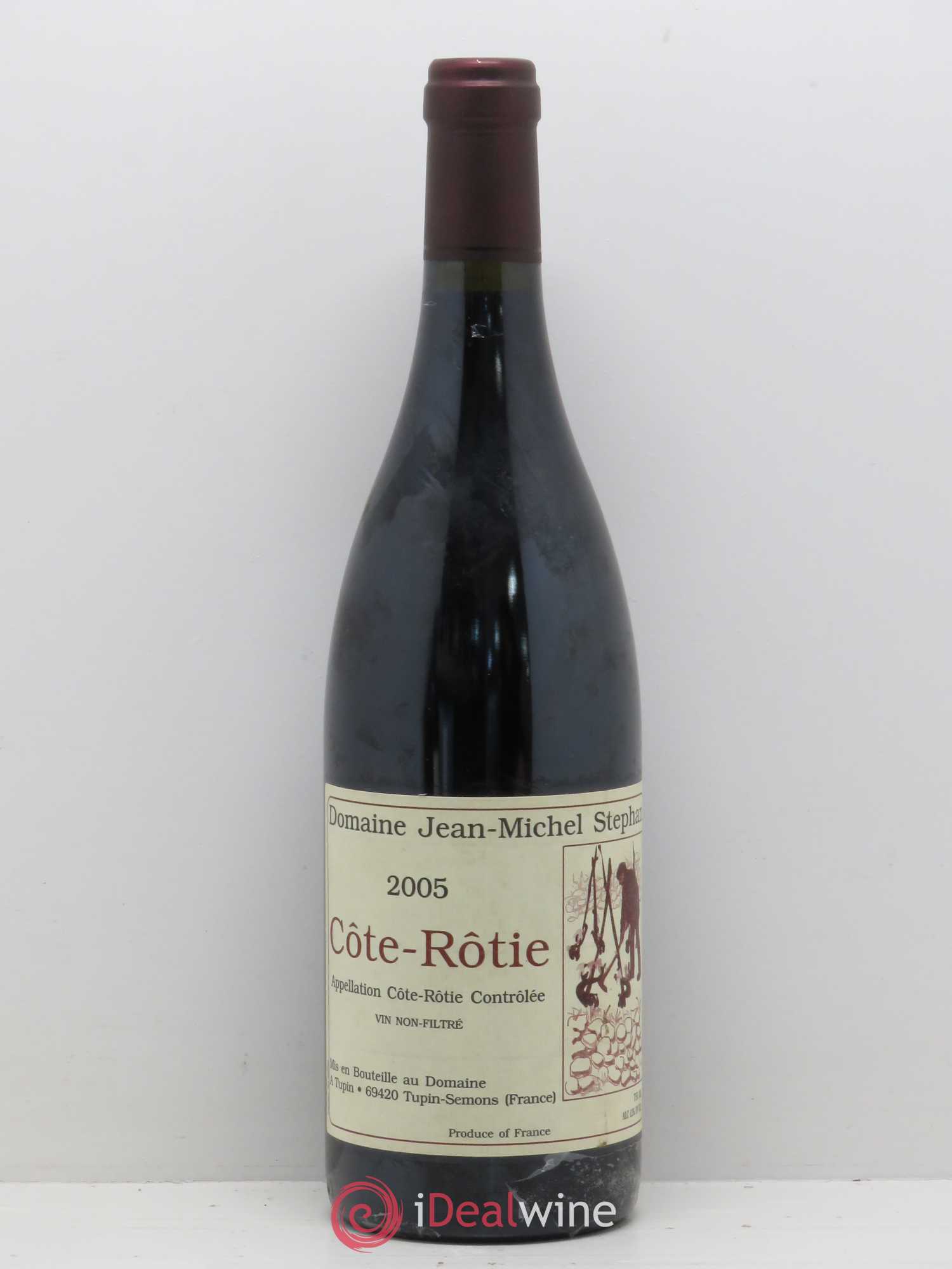 Côte-Rôtie Jean-Michel Stephan (sans prix de réserve) 2005 - Lot de 1 bouteille - 0