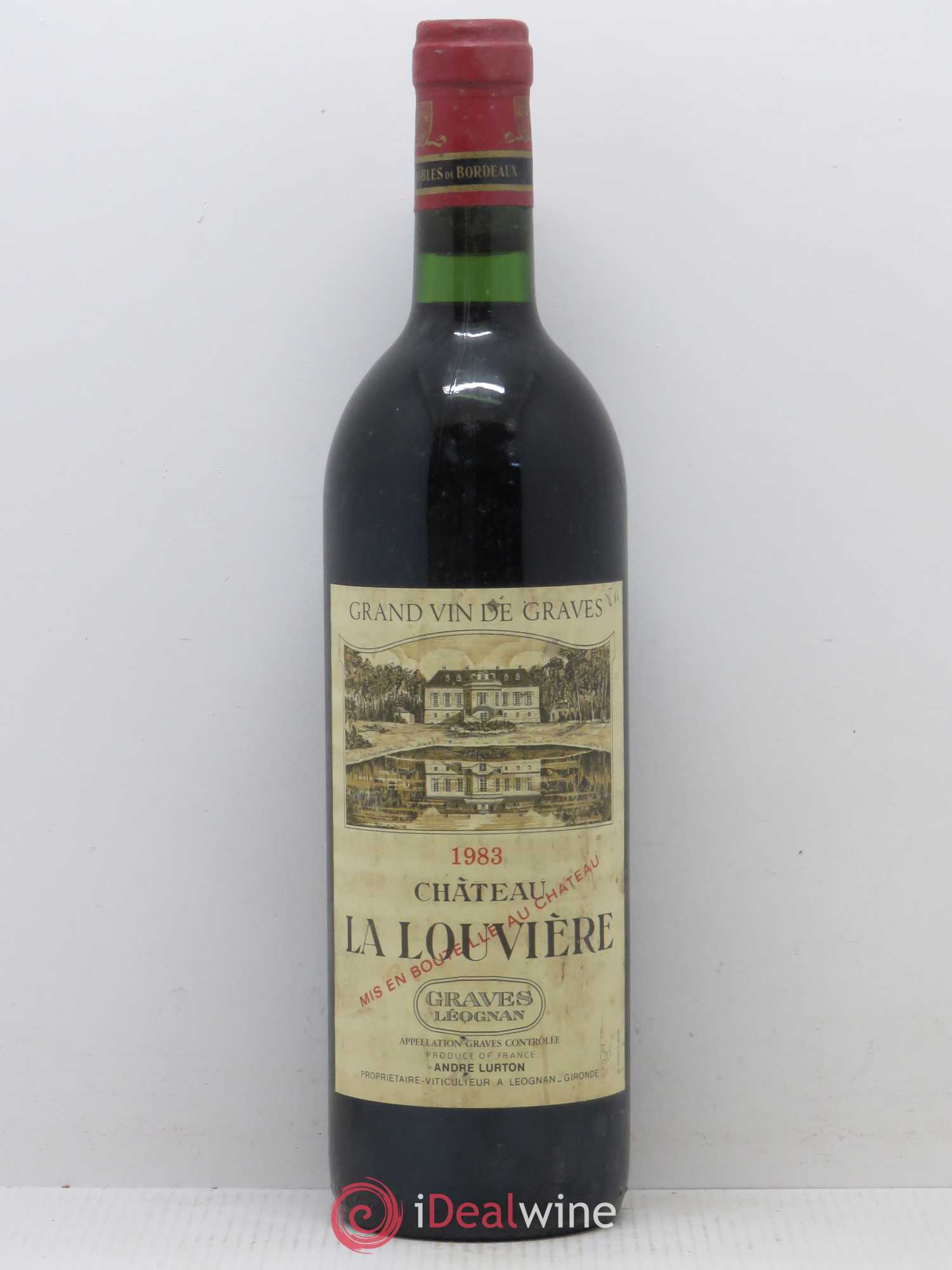 Château la Louvière (sans prix de réserve) 1983 - Lot de 1 bouteille - 0