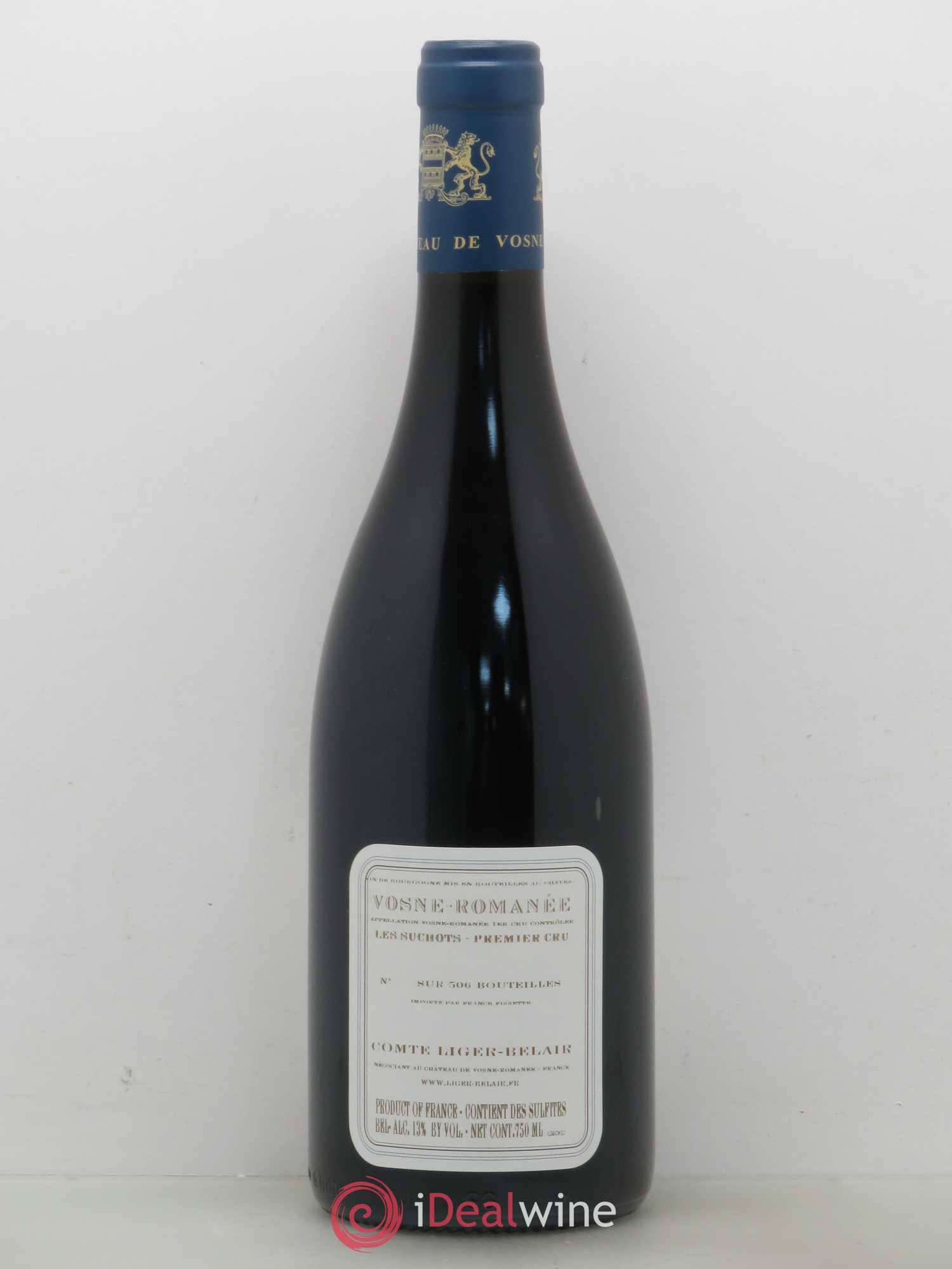 Vosne-Romanée Comte Liger-Belair (Domaine du) Les Suchots 2012 - Lot de 1 bouteille - 1
