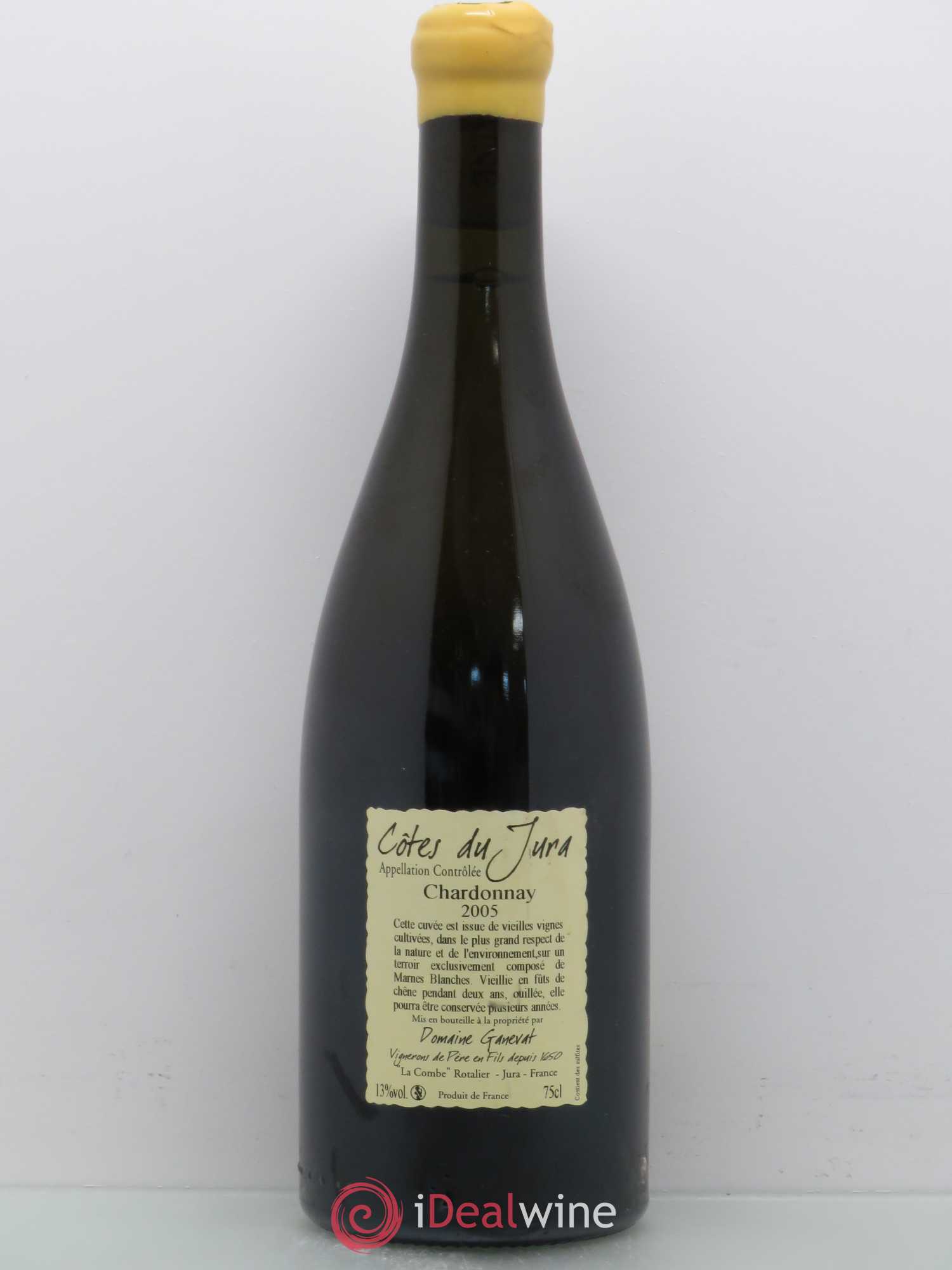 Côtes du Jura Les Grands Teppes Vieilles Vignes Jean-François Ganevat (Domaine) (sans prix de réserve) 2005 - Lot de 1 bouteille - 1