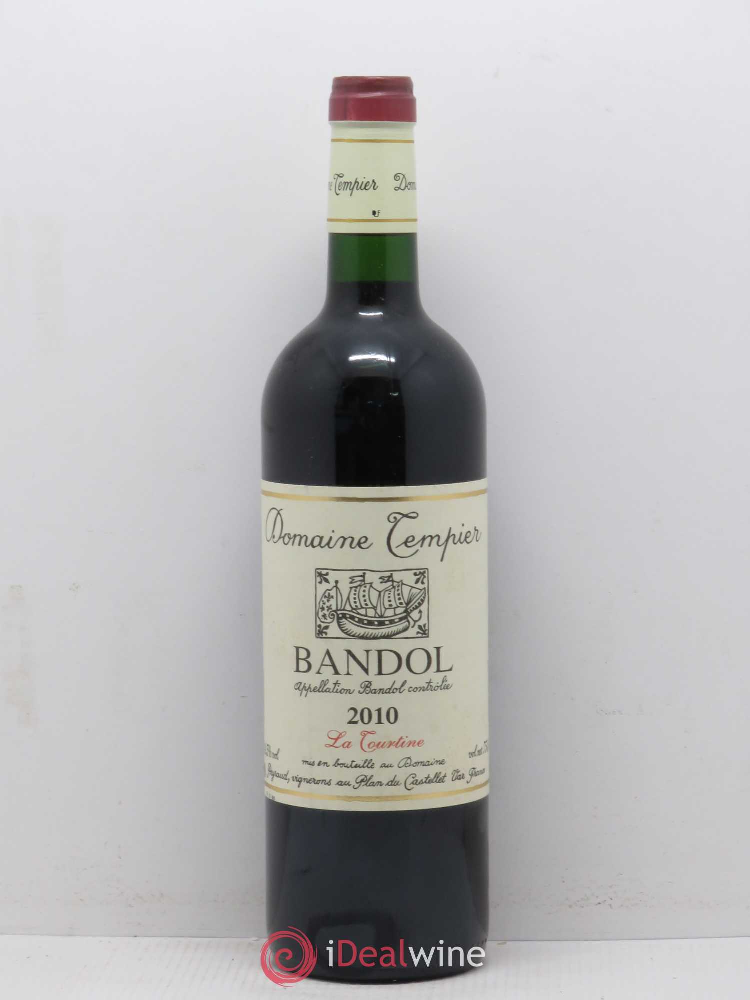 Bandol Domaine Tempier La Tourtine Famille Peyraud 2010 - Lot de 1 bouteille - 0