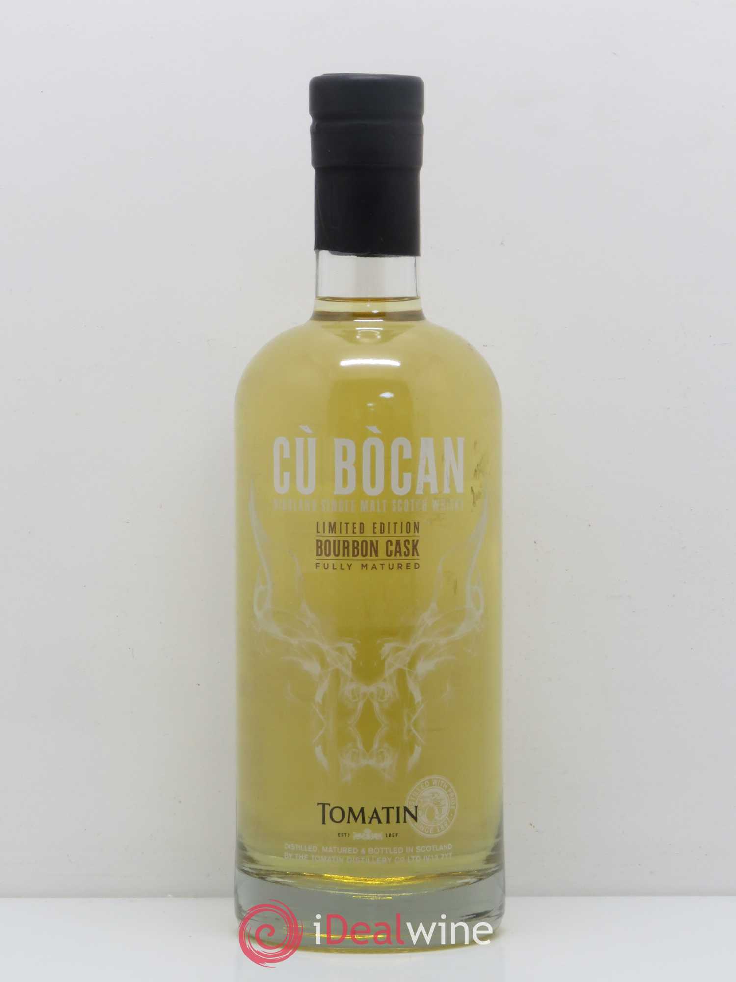 Whisky Whisky Cù Bòcan highland single malt Limited Edition Bourbon cask Tomatin Distillery (no reserve) - Lot of 1 bottle - 0