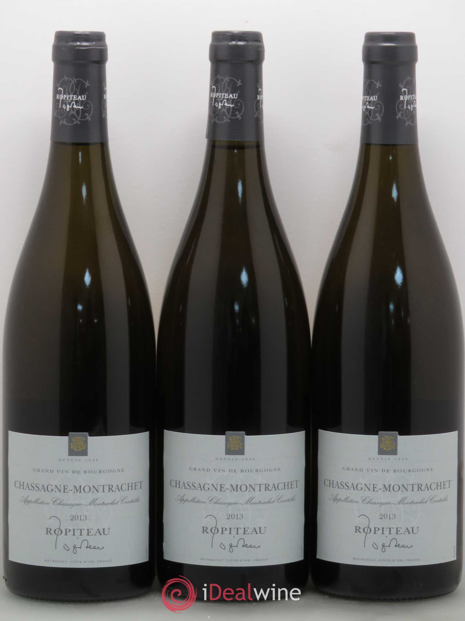 Chassagne-Montrachet Ropiteau (sans prix de réserve) 2013 - Lot de 6 bouteilles - 2