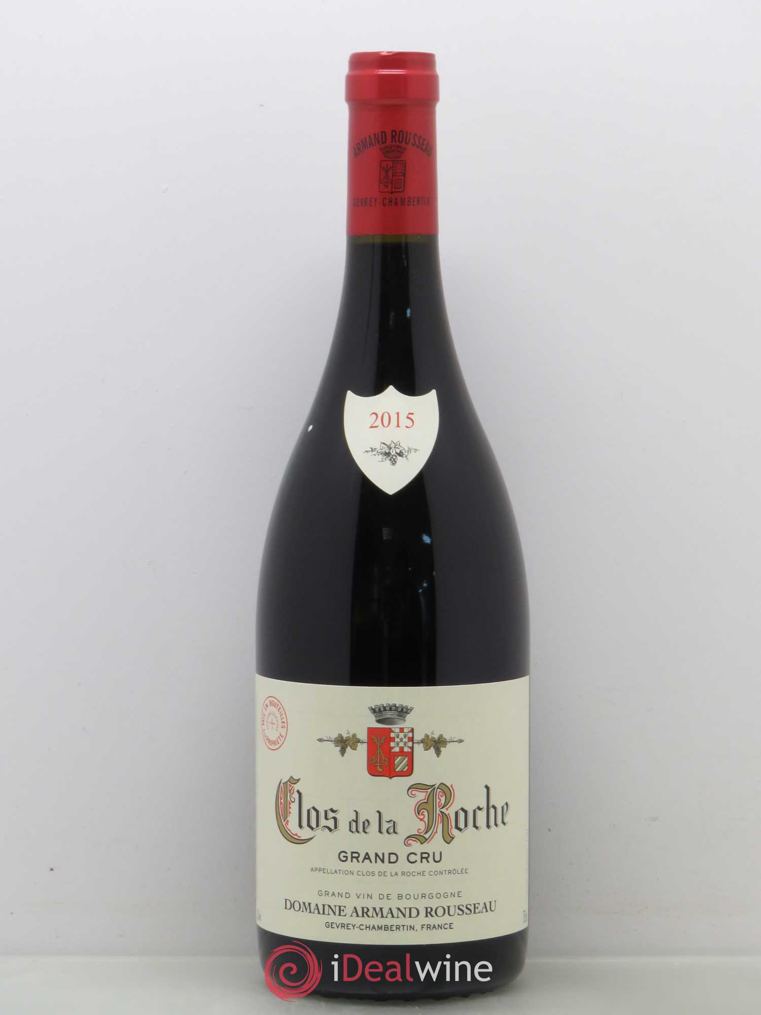 Clos de la Roche Grand Cru Armand Rousseau (Domaine) 2015 - Lot de 1 bouteille - 0