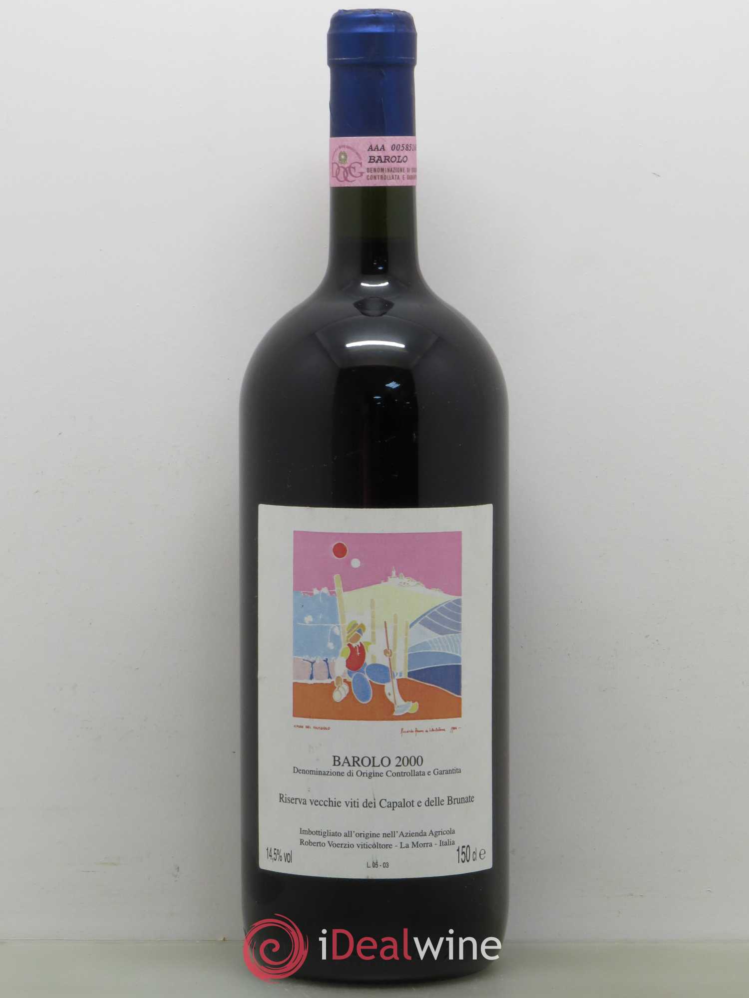 Barolo Riserva Vecchie Capalot e delle Brunate Roberto Voerzio 2000 - Posten von 1 Magnum - 0