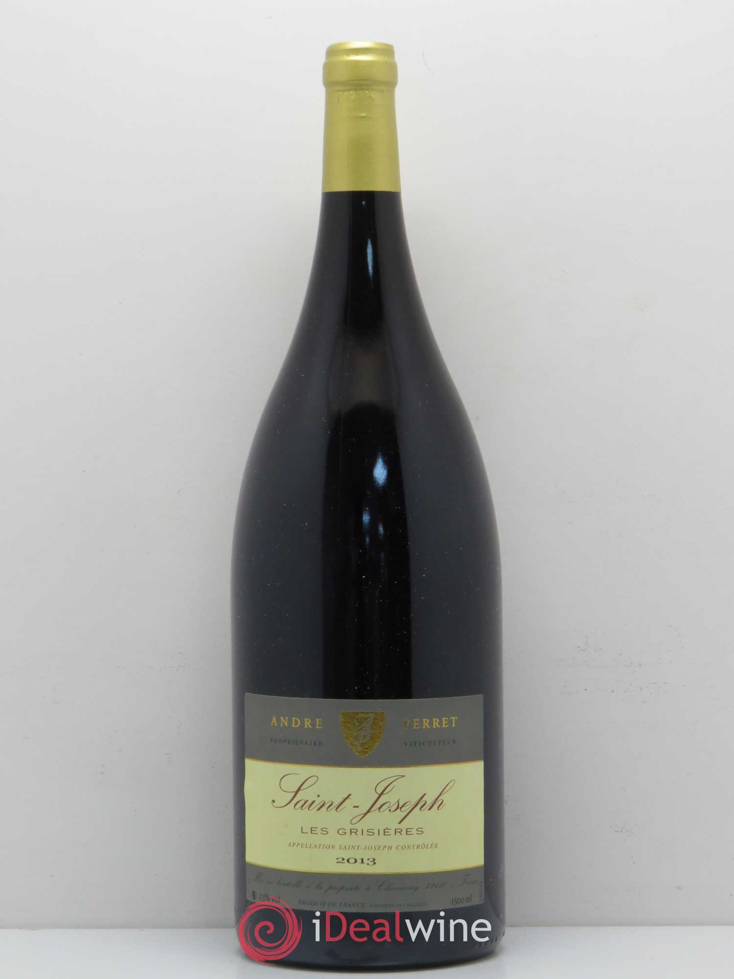 Saint-Joseph Les Grisieres André Perret (sans prix de réserve) 2013 - Posten von 1 Magnum - 0
