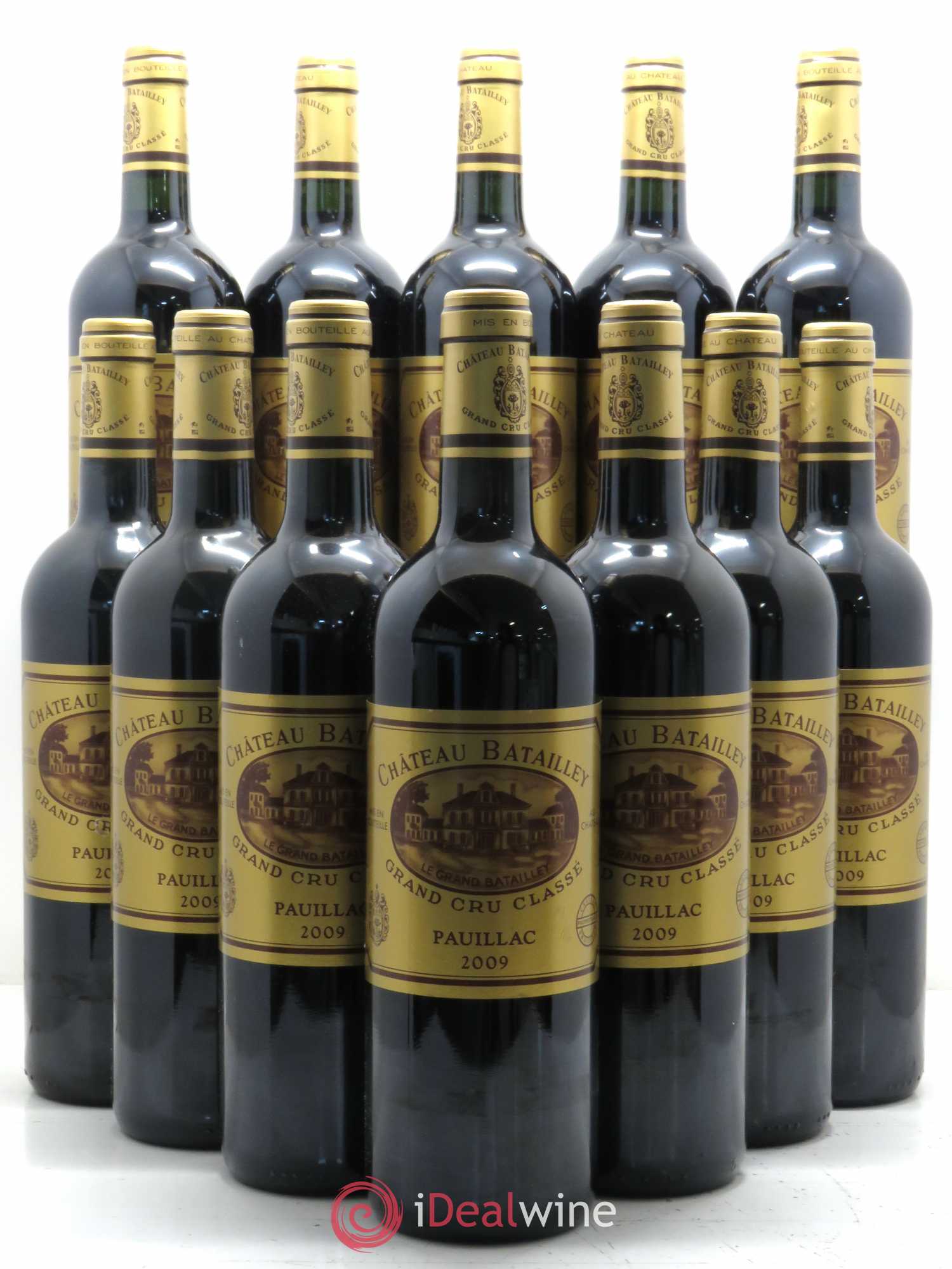 Château Batailley 5ème Grand Cru Classé 2009 - Lot de 12 bouteilles - 0