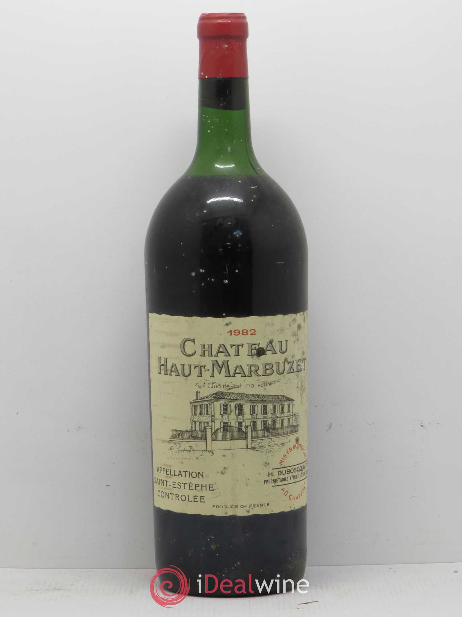 Château Haut Marbuzet 1982 - Lot de 1 magnum - 0