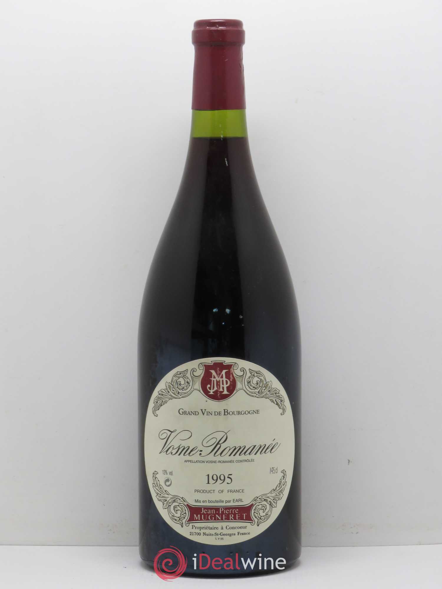 Vosne-Romanée Jean-Pierre Mugneret (sans prix de réserve) 1995 - Posten von 1 Magnum - 0