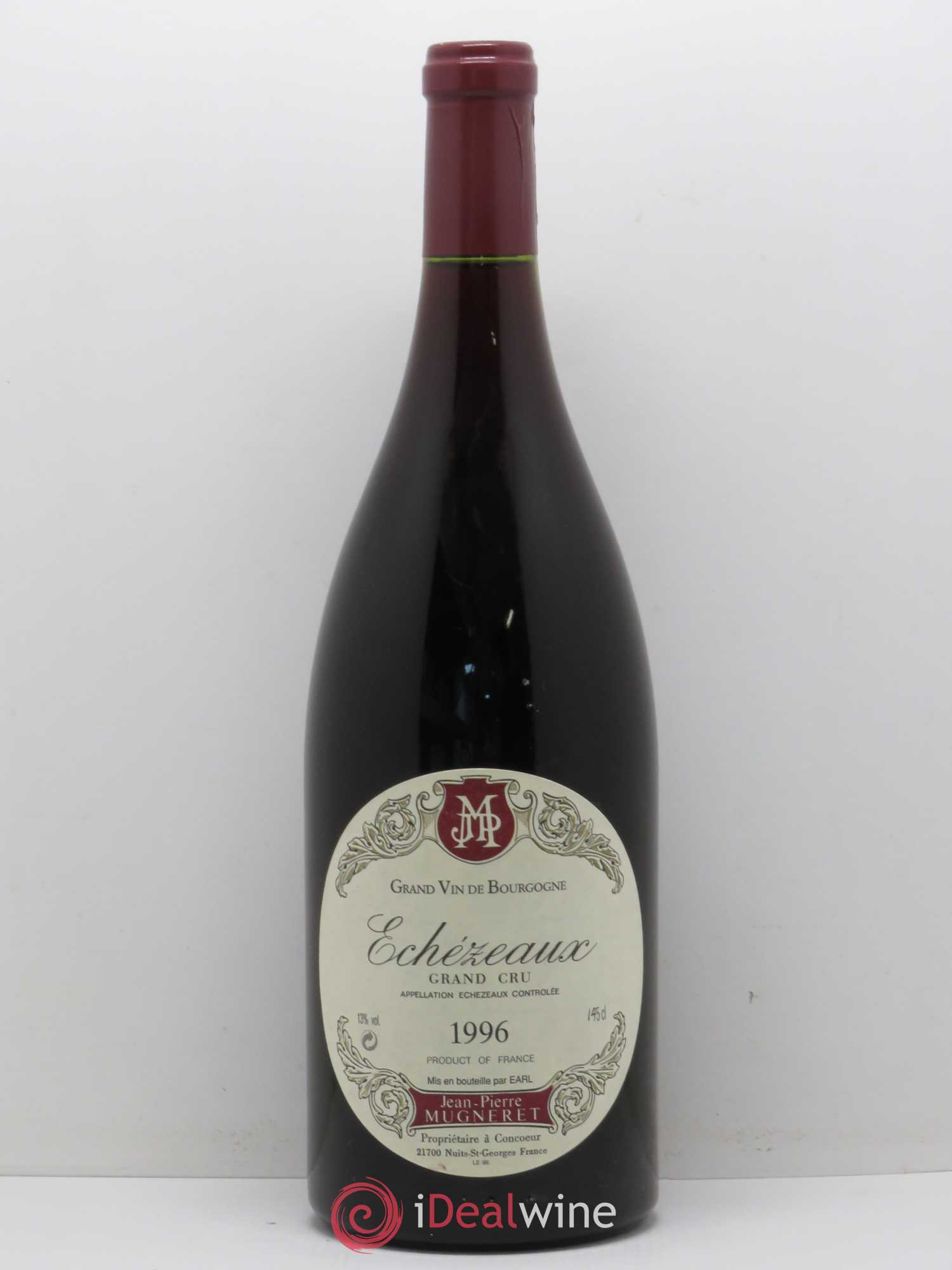 Echezeaux Grand Cru Domaine Jean-Pierre Mugneret 1996 - Lot de 1 magnum - 0