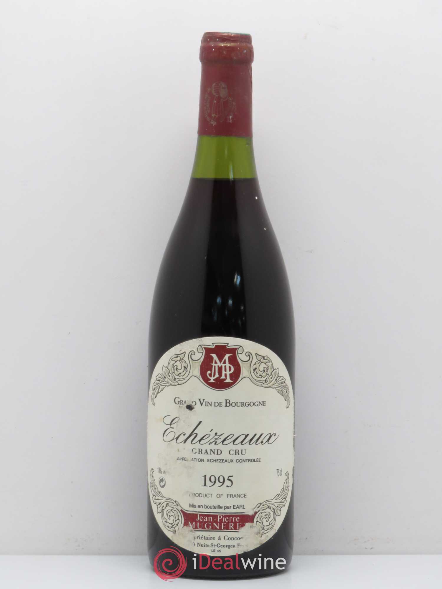 Echezeaux Grand Cru Domaine Jean-Pierre Mugneret 1995 - Lot de 1 bouteille - 0