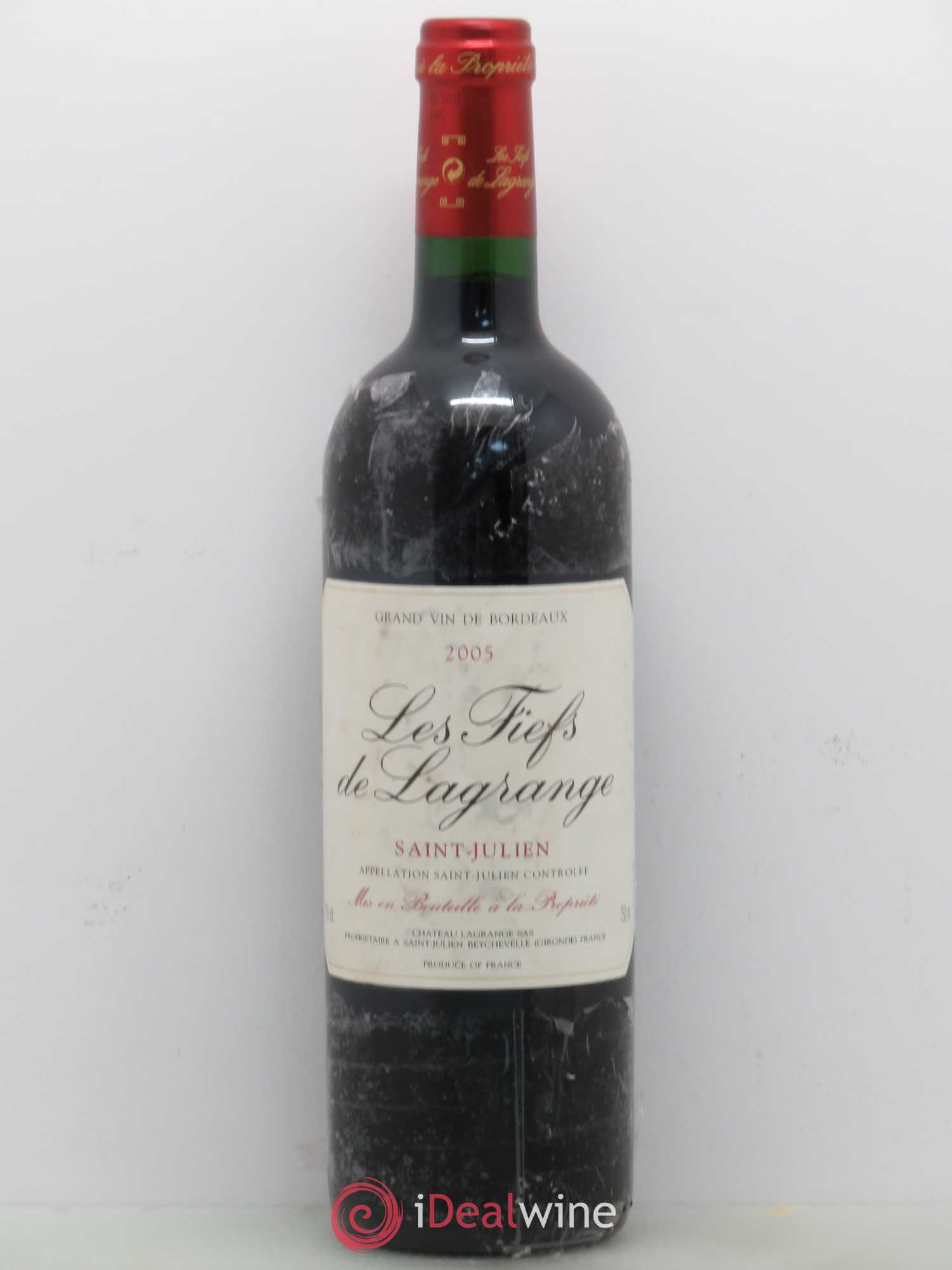 Les Fiefs de Lagrange Second Vin (sans prix de réserve) 2005 - Lot de 1 bouteille - 0
