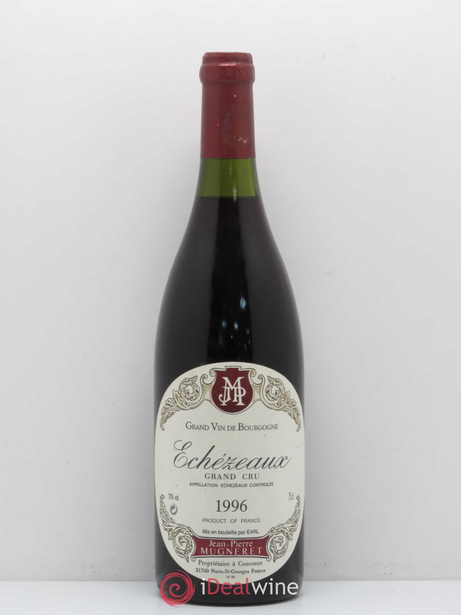 Echezeaux Grand Cru Domaine Jean-Pierre Mugneret 1996 - Lot de 1 bouteille - 0