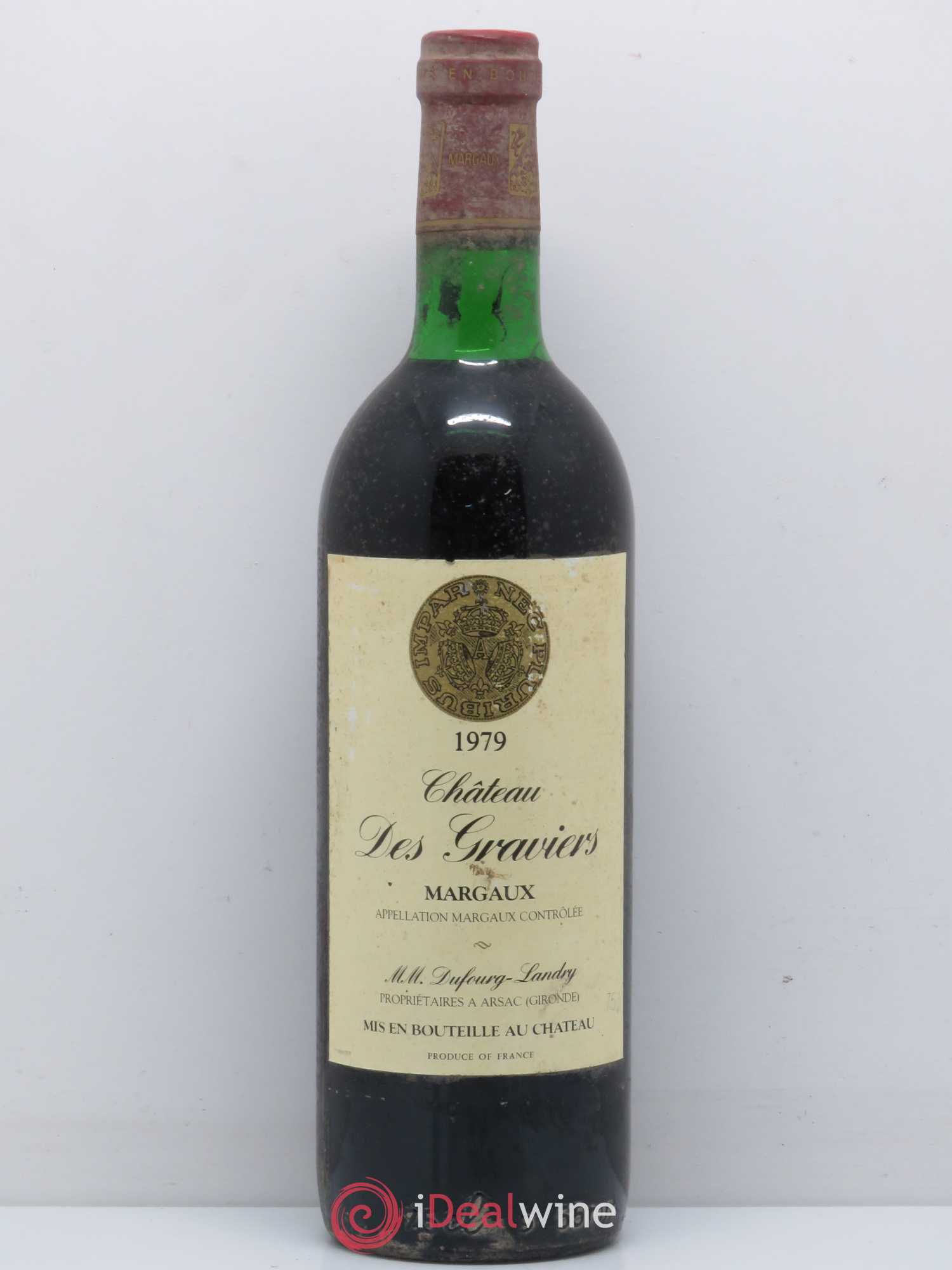 Bordeaux Château Les Graviers Margaux 1979 - Posten von 1 Flasche - 0