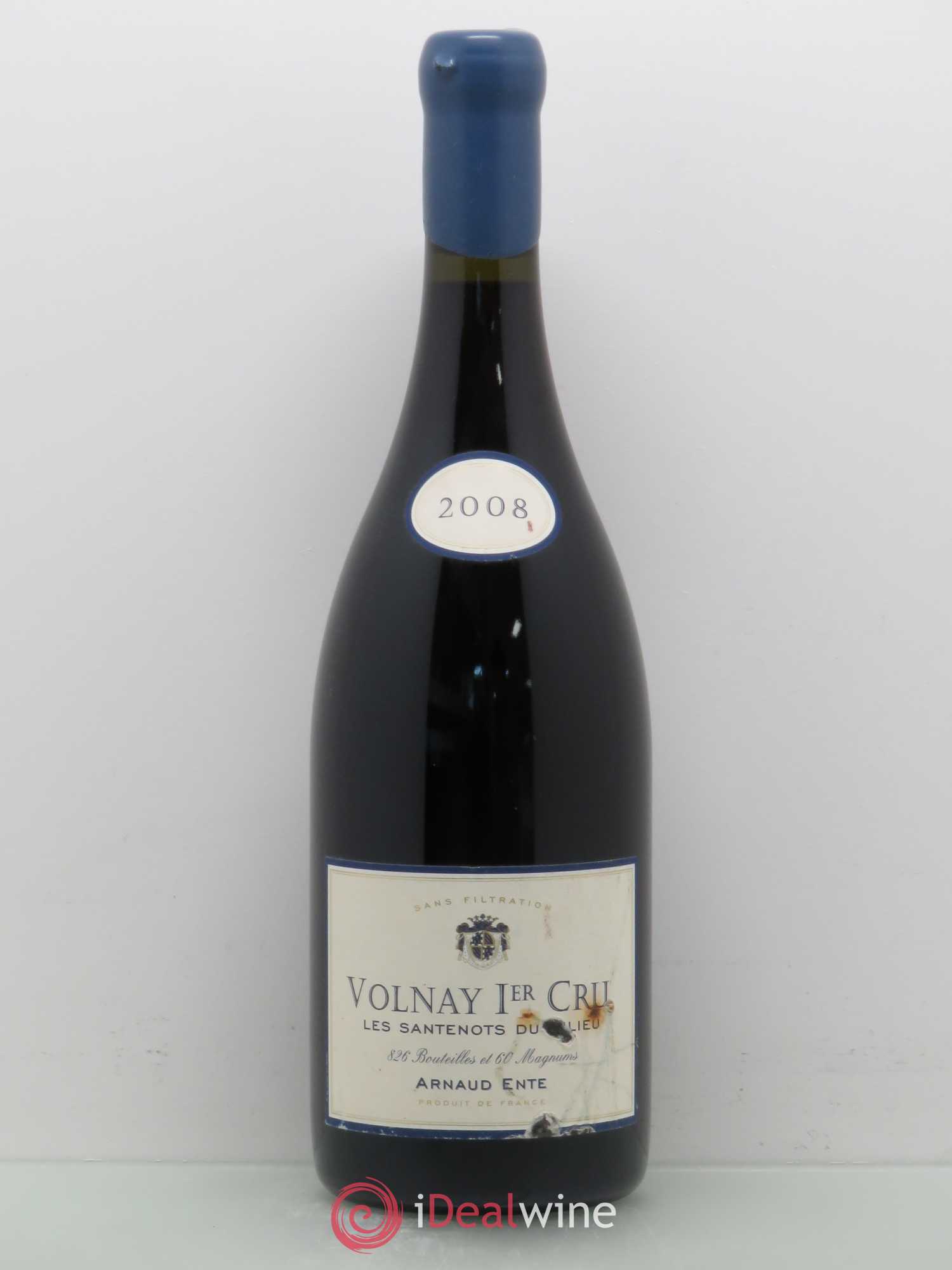 Volnay 1er Cru Santenots du Milieu - Domaine Ente (sans prix de réserve) 2008 - Posten von 1 Flasche - 0