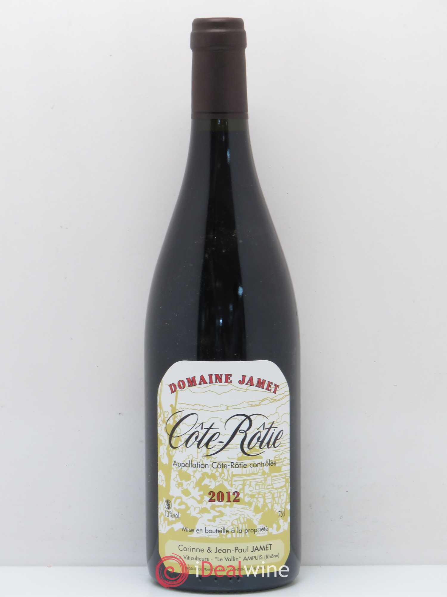 Côte-Rôtie Jamet (Domaine) (sans prix de réserve) 2012 - Lot de 1 bouteille - 0