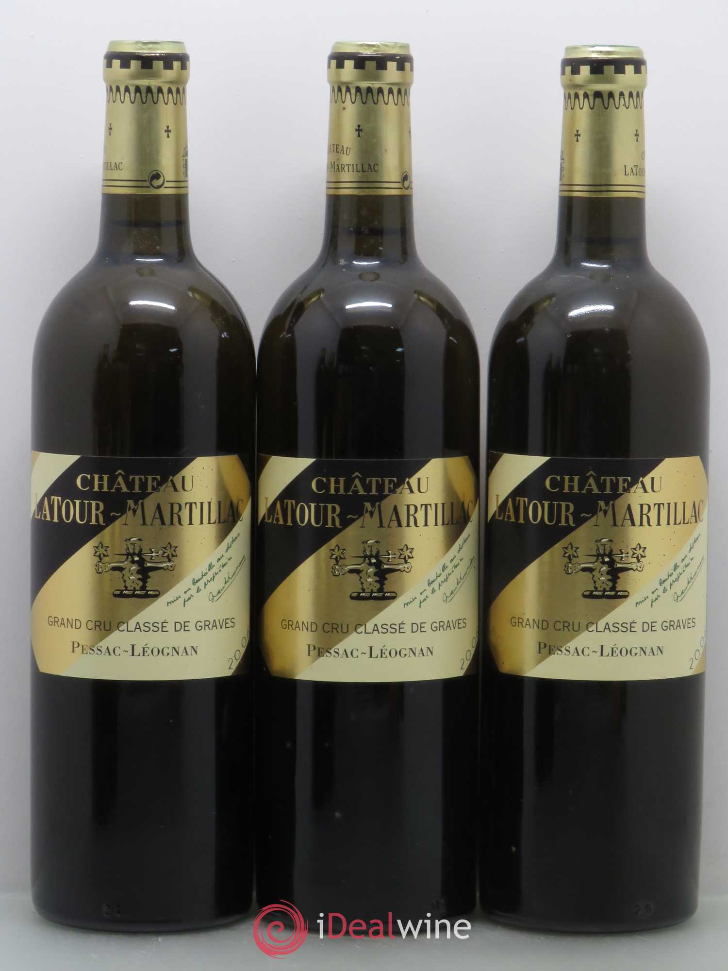 Château Latour-Martillac Cru Classé de Graves (sans prix de réserve) 2006 - Lot de 5 bouteilles - 1