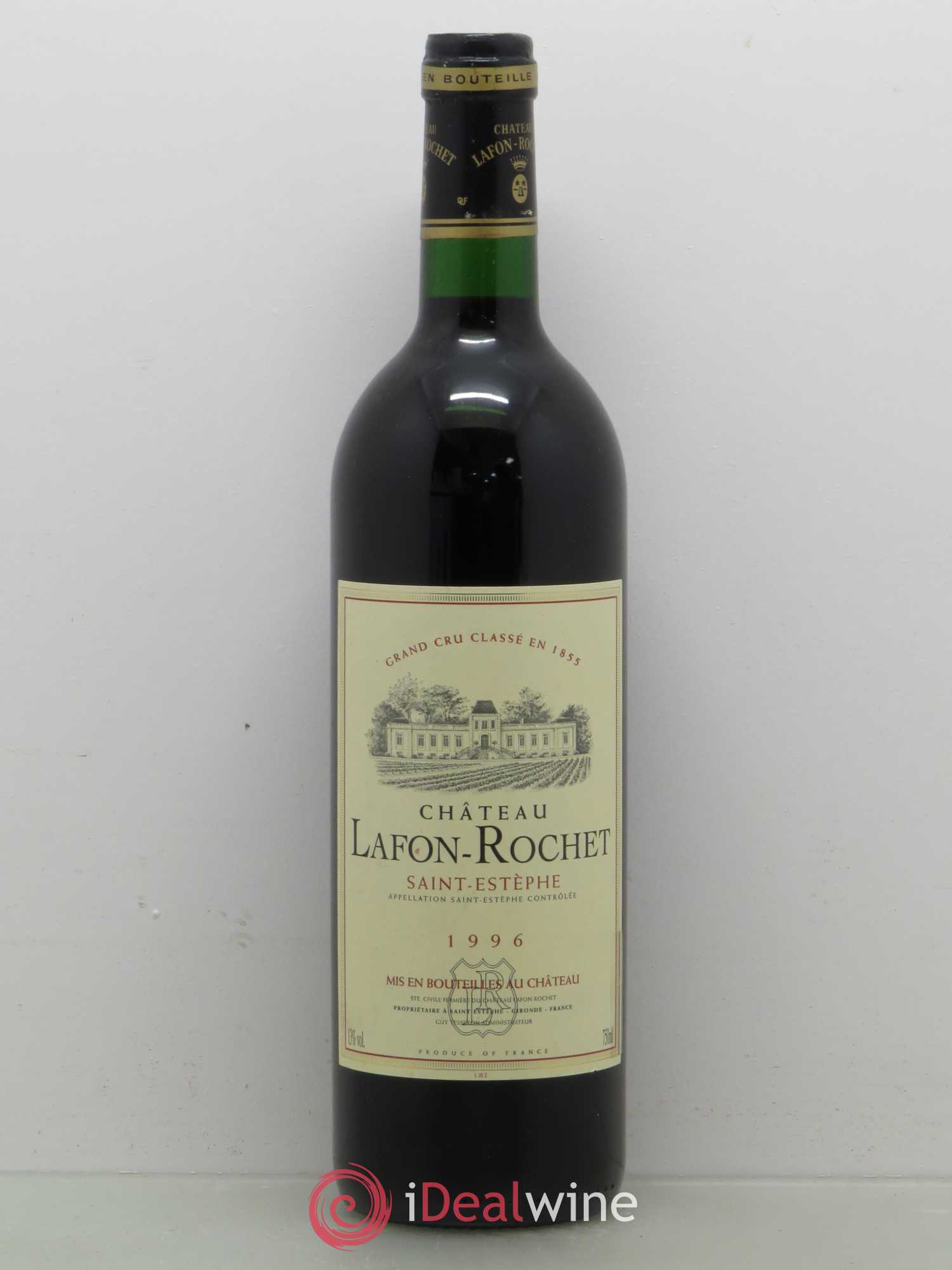 Château Lafon Rochet 4ème Grand Cru Classé (sans prix de réserve) 1996 - Lot de 1 bouteille - 0