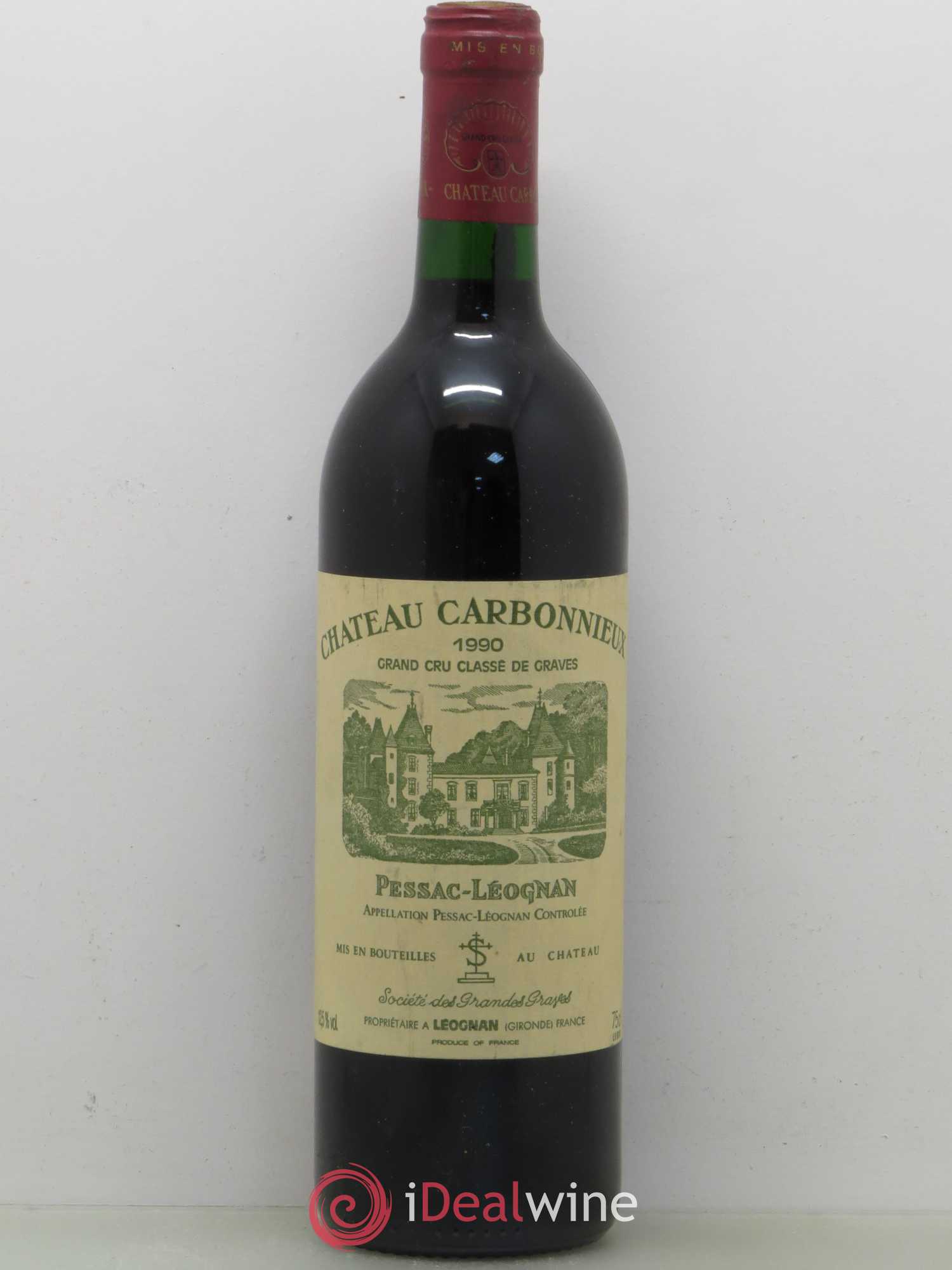 Château Carbonnieux Cru Classé de Graves (sans prix de réserve) 1990 - Lot de 1 bouteille - 0