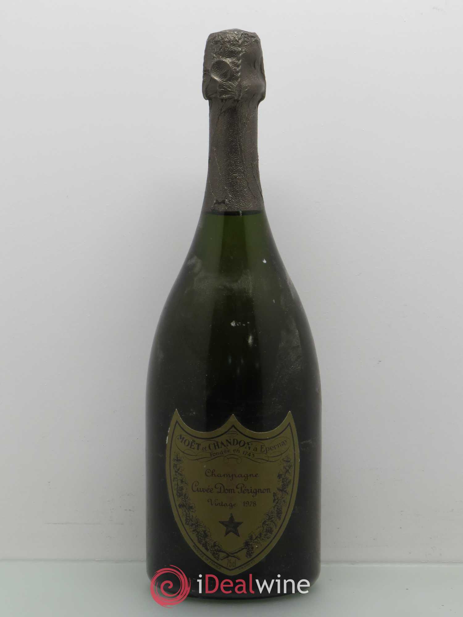 Brut Dom Pérignon (sans prix de réserve) 1978 - Lot de 1 bouteille - 0