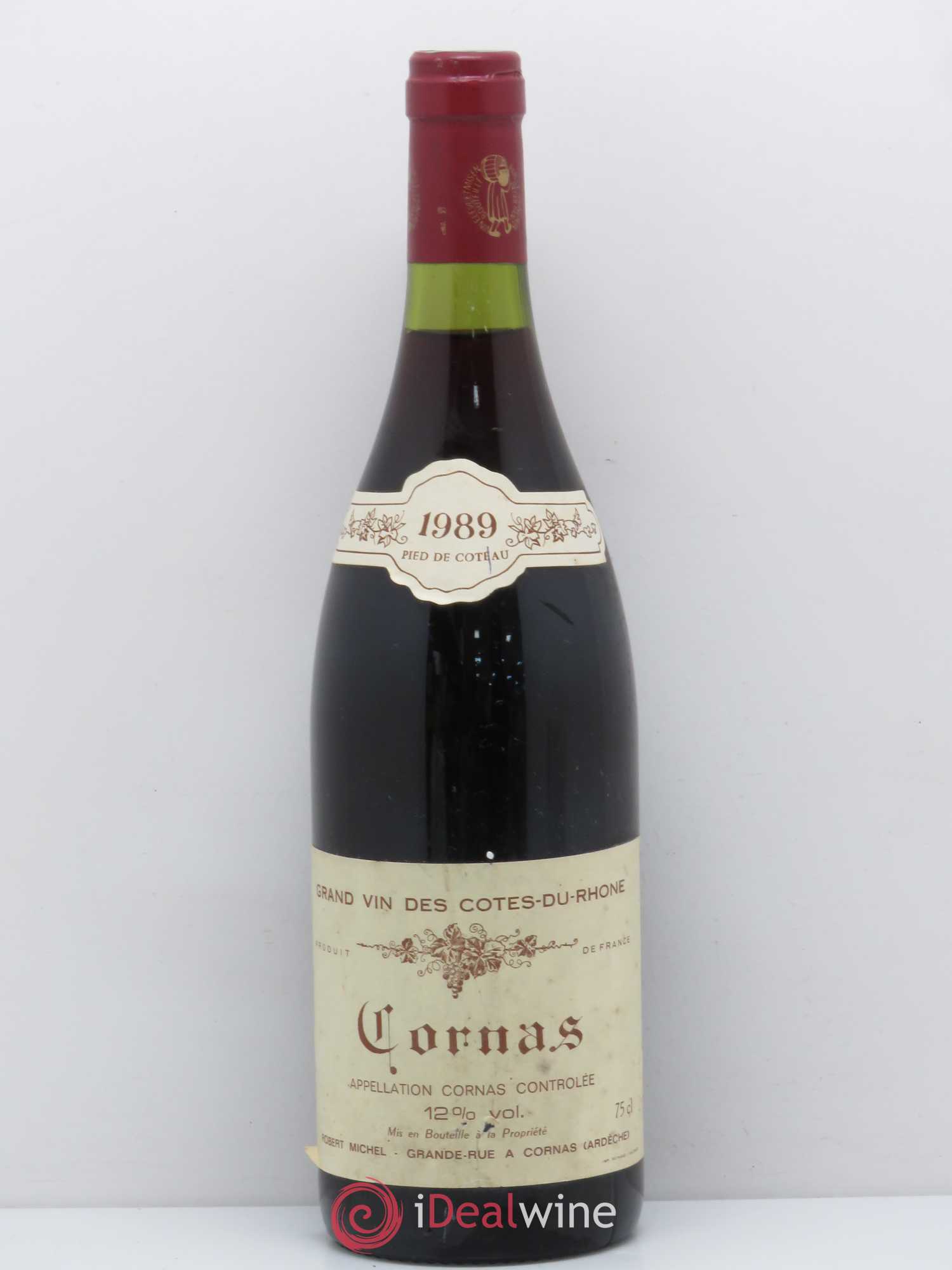 Cornas Robert Michel (sans prix de réserve) 1989 - Posten von 1 Flasche - 0