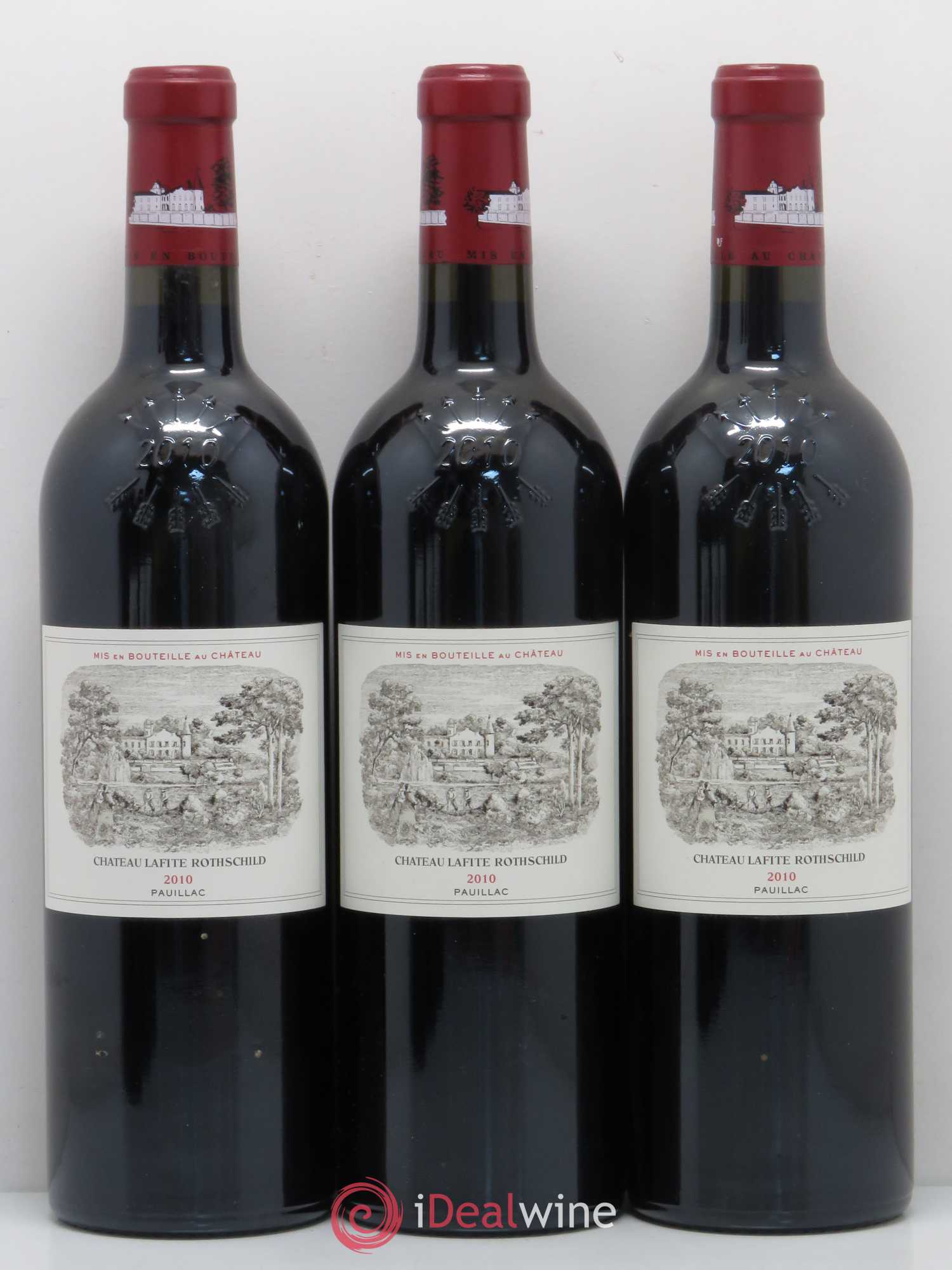 Château Lafite Rothschild 1er Grand Cru Classé 2010 - Lot de 6 bouteilles - 1