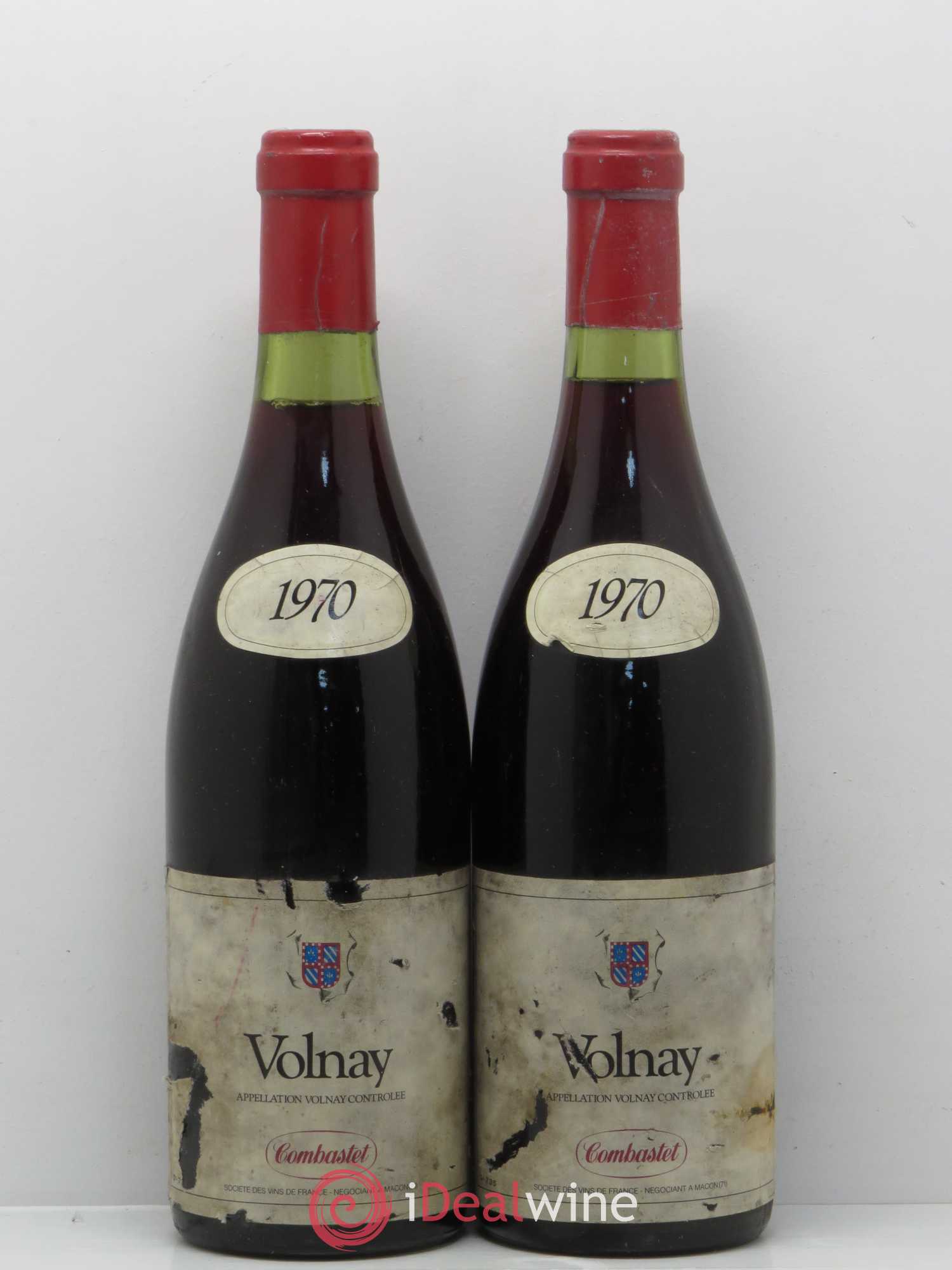 Volnay Combastel (sans prix de réserve) 1970 - Posten von 2 Flaschen - 0