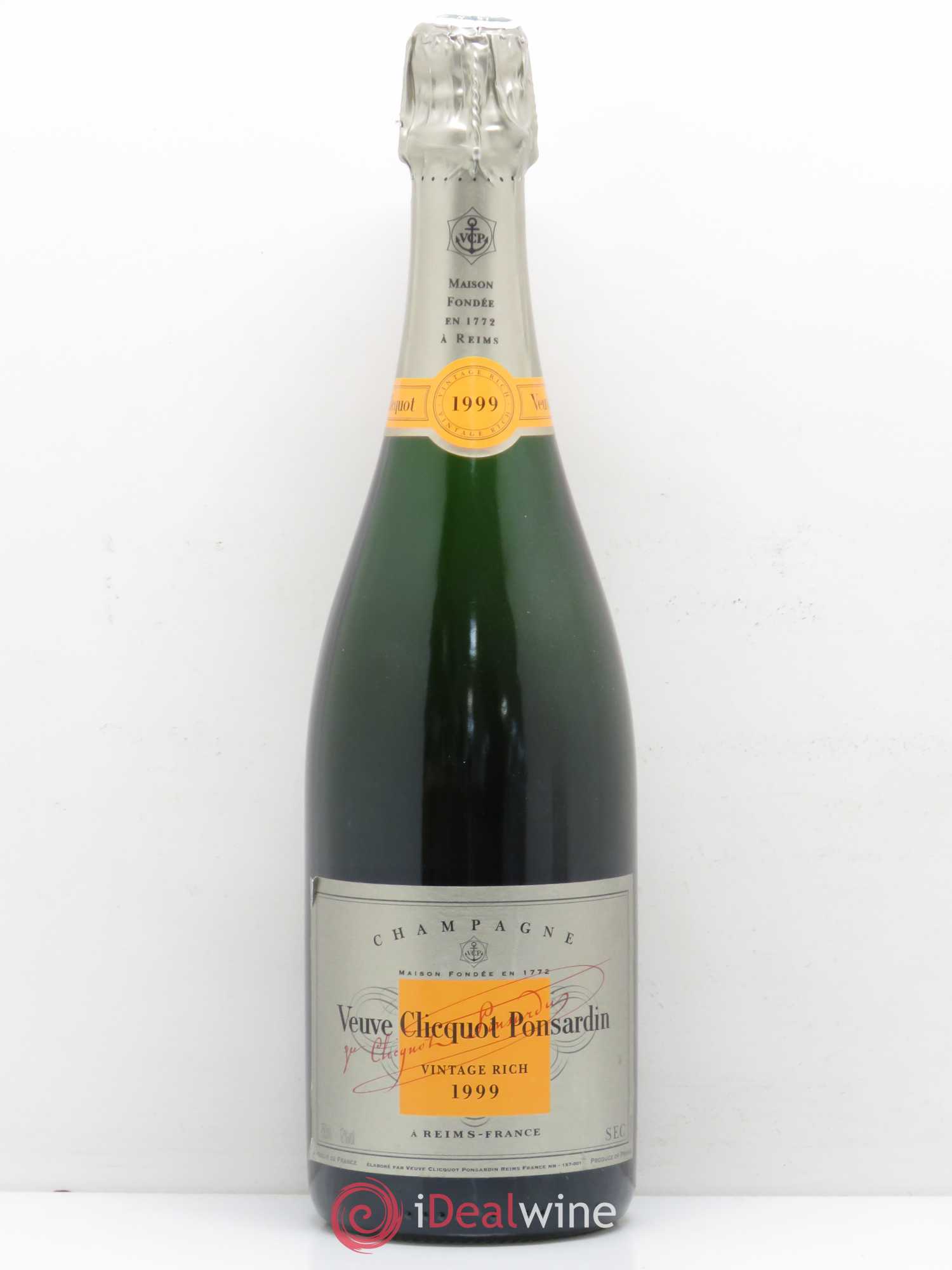 Champagne Millésimé Vintage Rich (sans prix de réserve) 1999 - Posten von 1 Flasche - 0