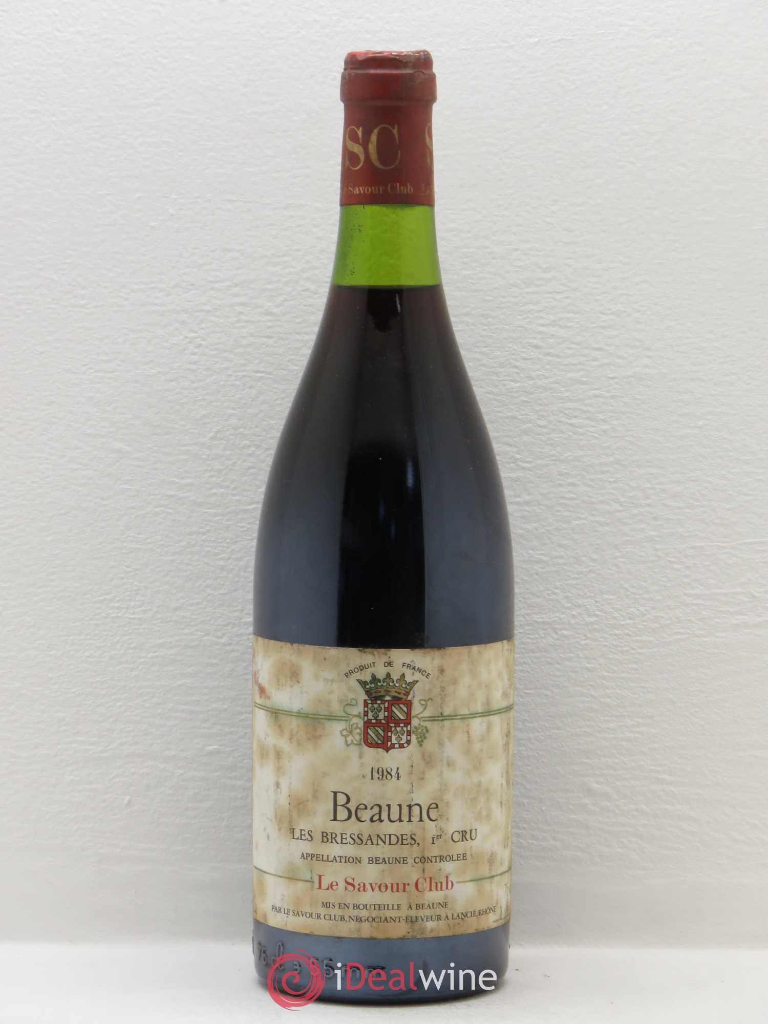 Beaune 1er Cru Les Bressandes Savour Club (sans prix de réserve) 1984 - Posten von 1 Flasche - 0