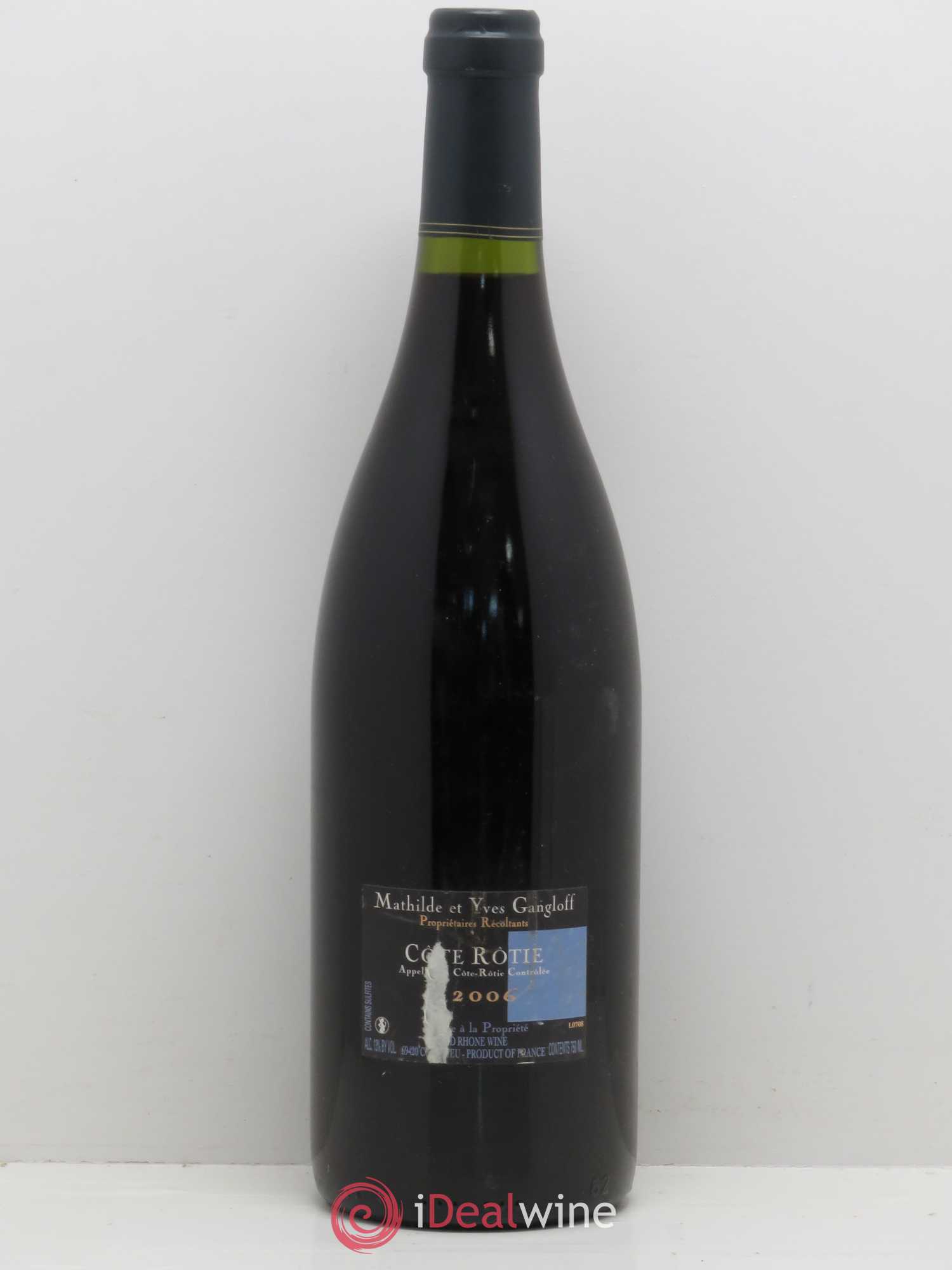 Côte-Rôtie La Barbarine Gangloff (Domaine) (sans prix de réserve) 2006 - Lot de 1 bouteille - 1