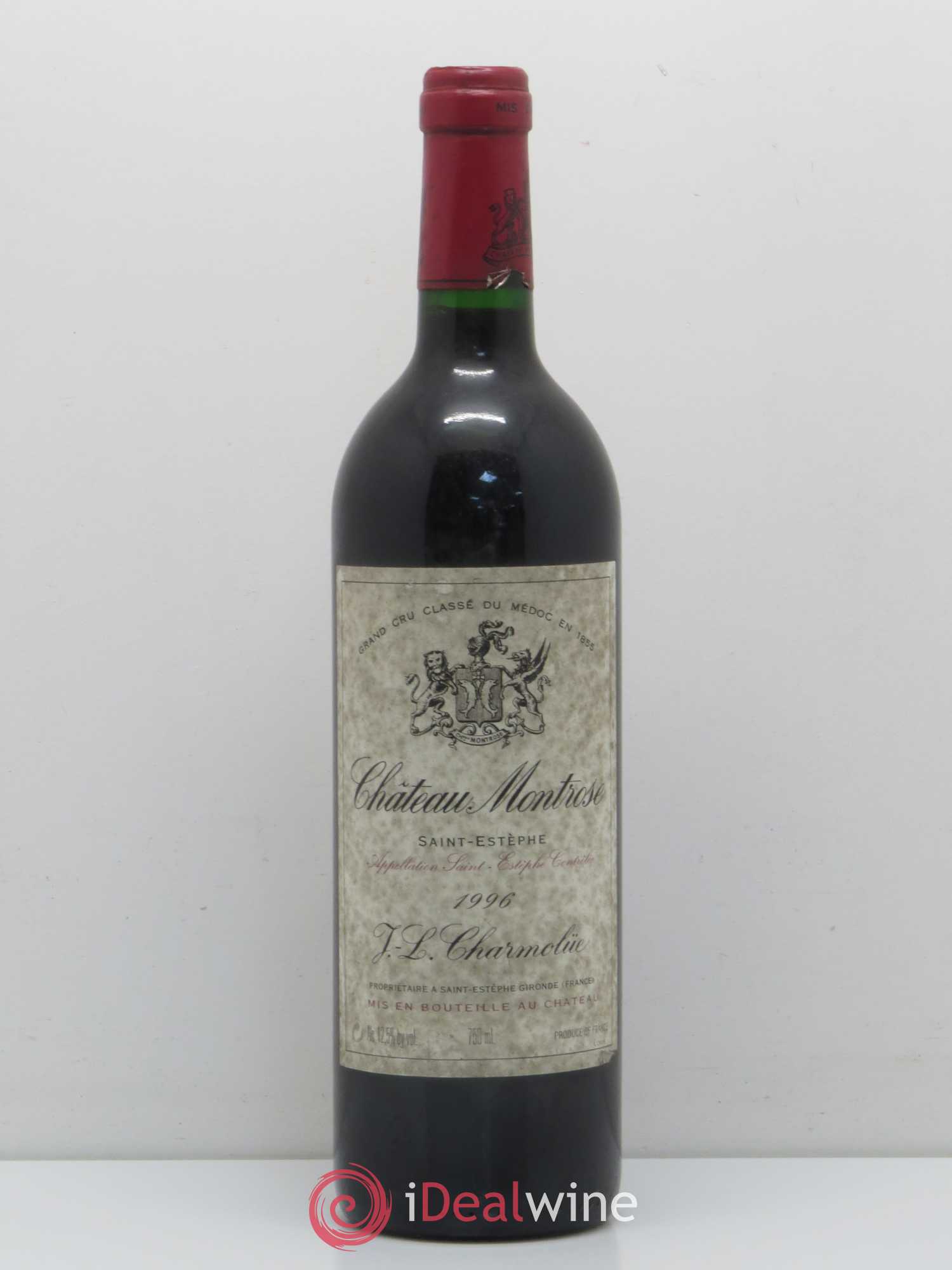 Château Montrose 2ème Grand Cru Classé 1996 - Lot de 1 bouteille - 0