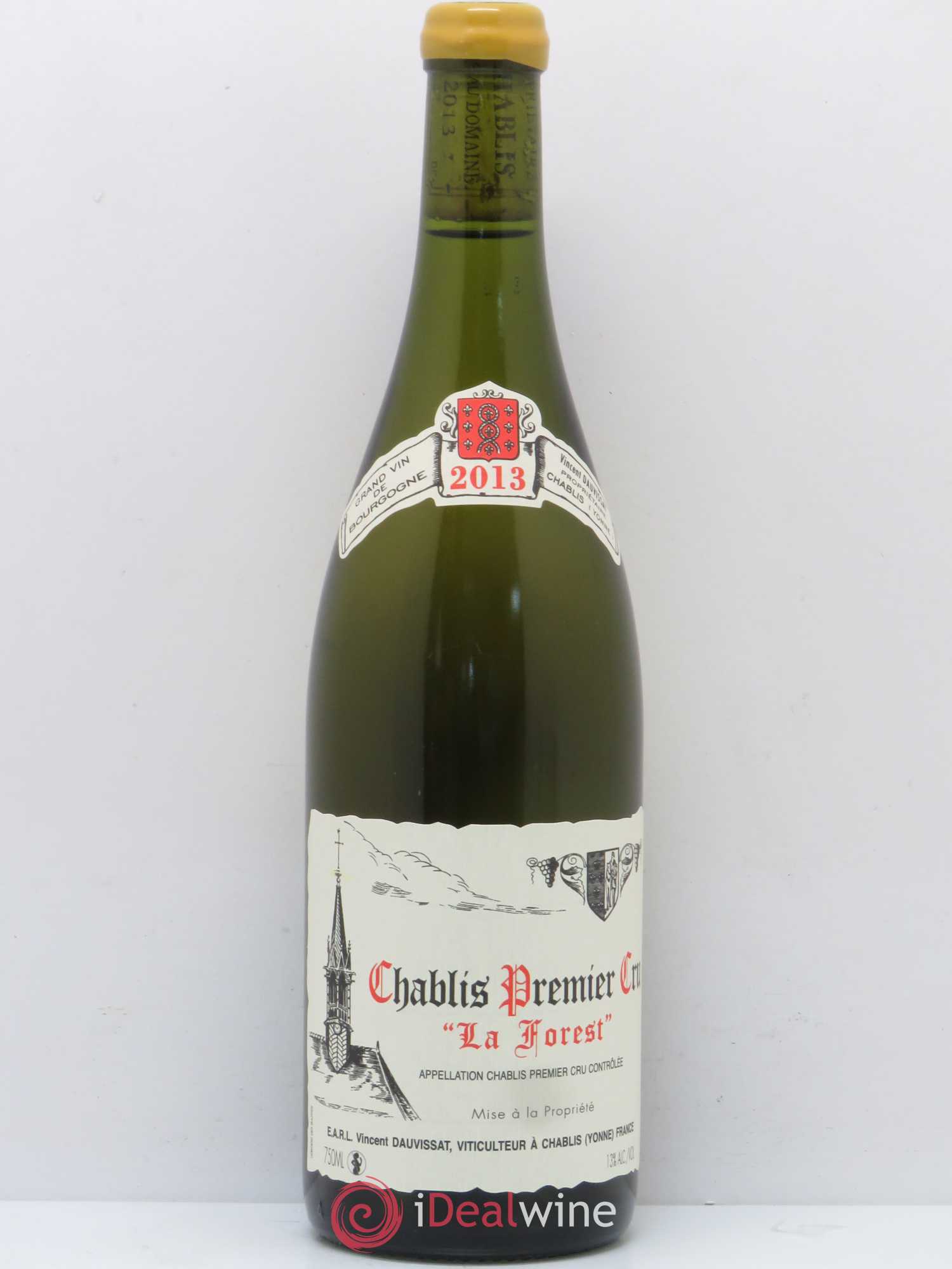 Chablis 1er Cru La Forest Vincent Dauvissat (Domaine) (sans prix de réserve) 2013 - Lot de 1 bouteille - 0