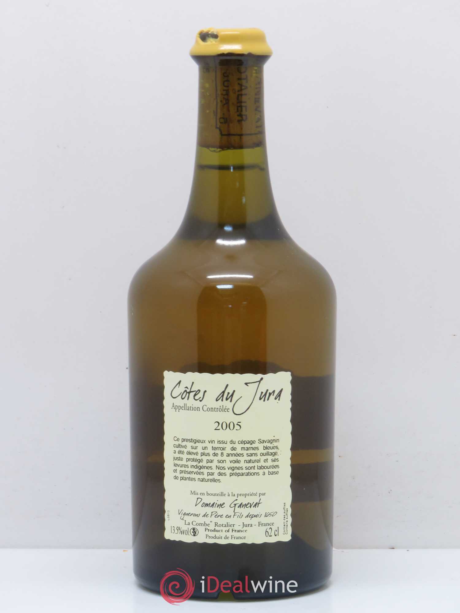 Côtes du Jura Vin Jaune Jean-François Ganevat (Domaine) (sans prix de réserve) 2005 - Lot de 1 bouteille - 1